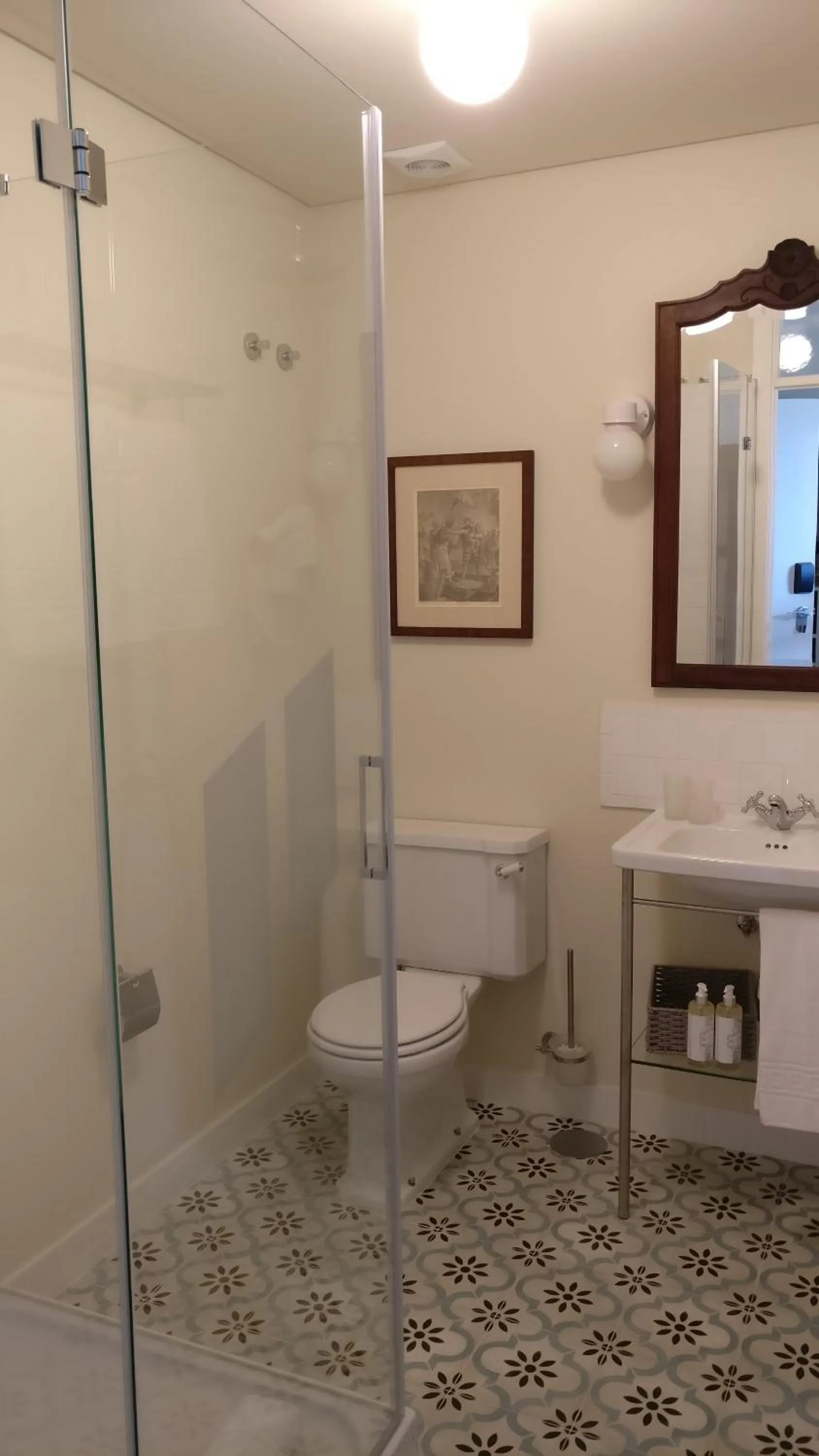 Bathroom in Pousada Vila Óbidos