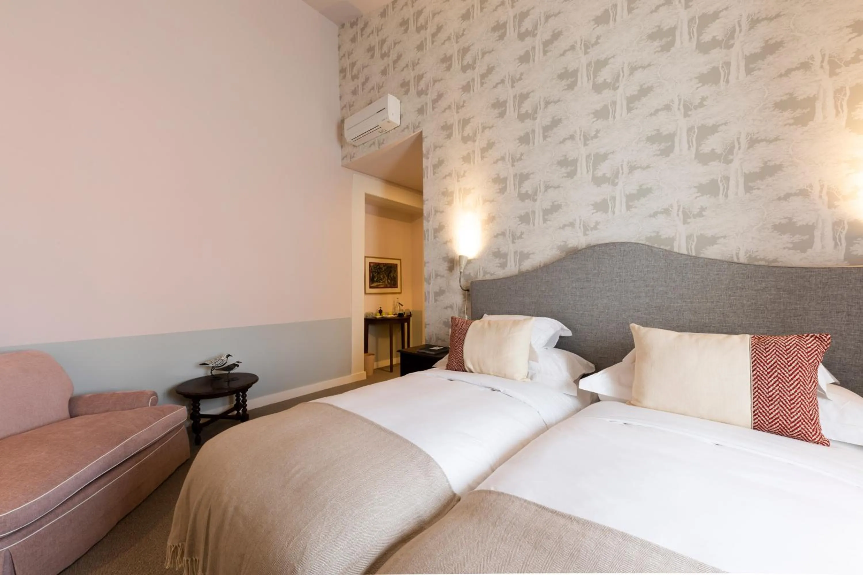 Bed in Pousada Vila Óbidos