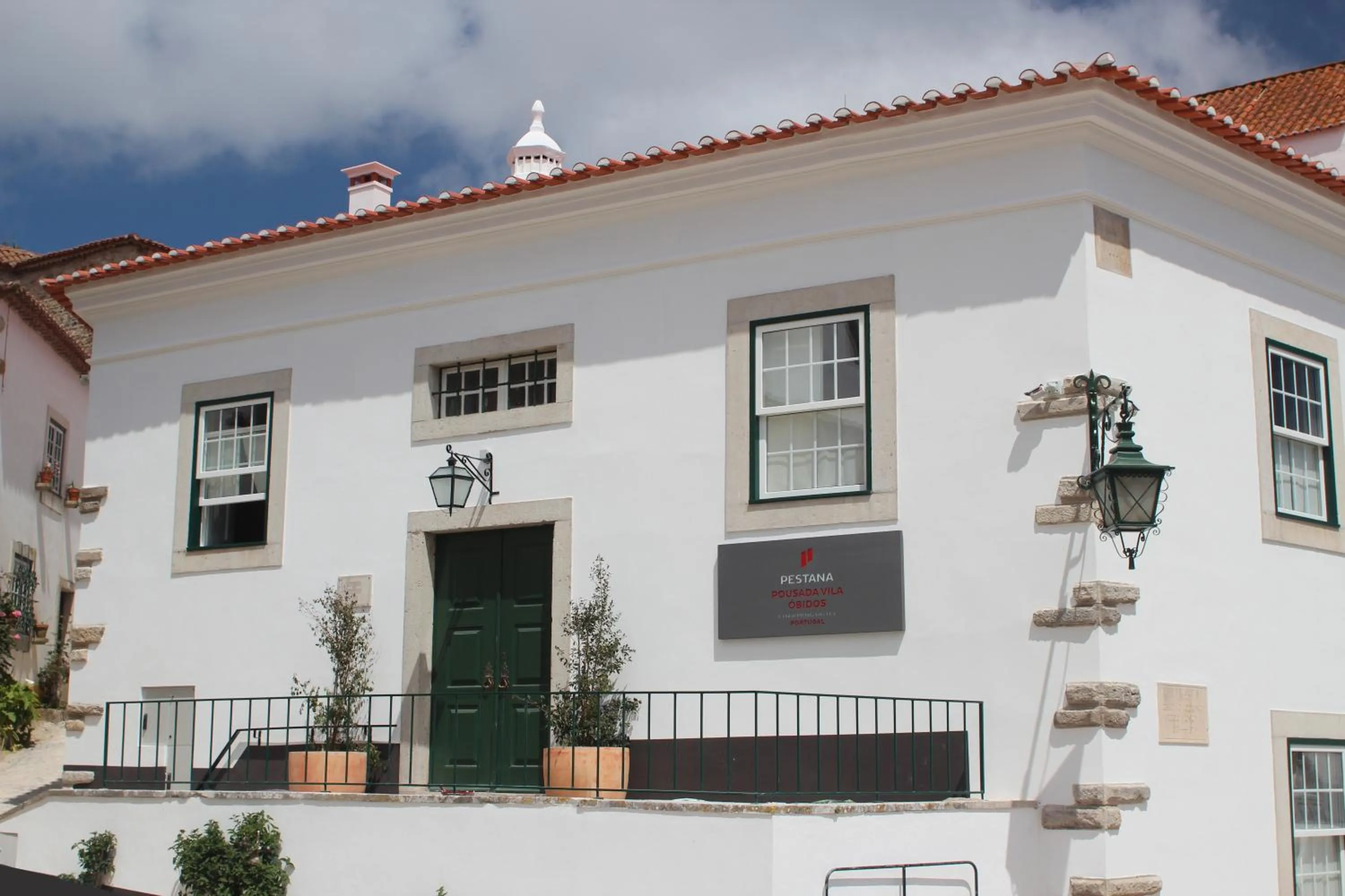 Facade/entrance in Pousada Vila Óbidos