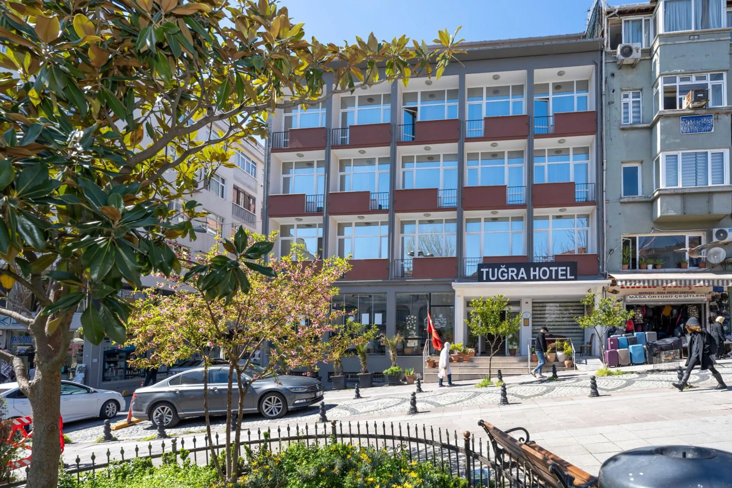 Facade/entrance in Tugra Hotel