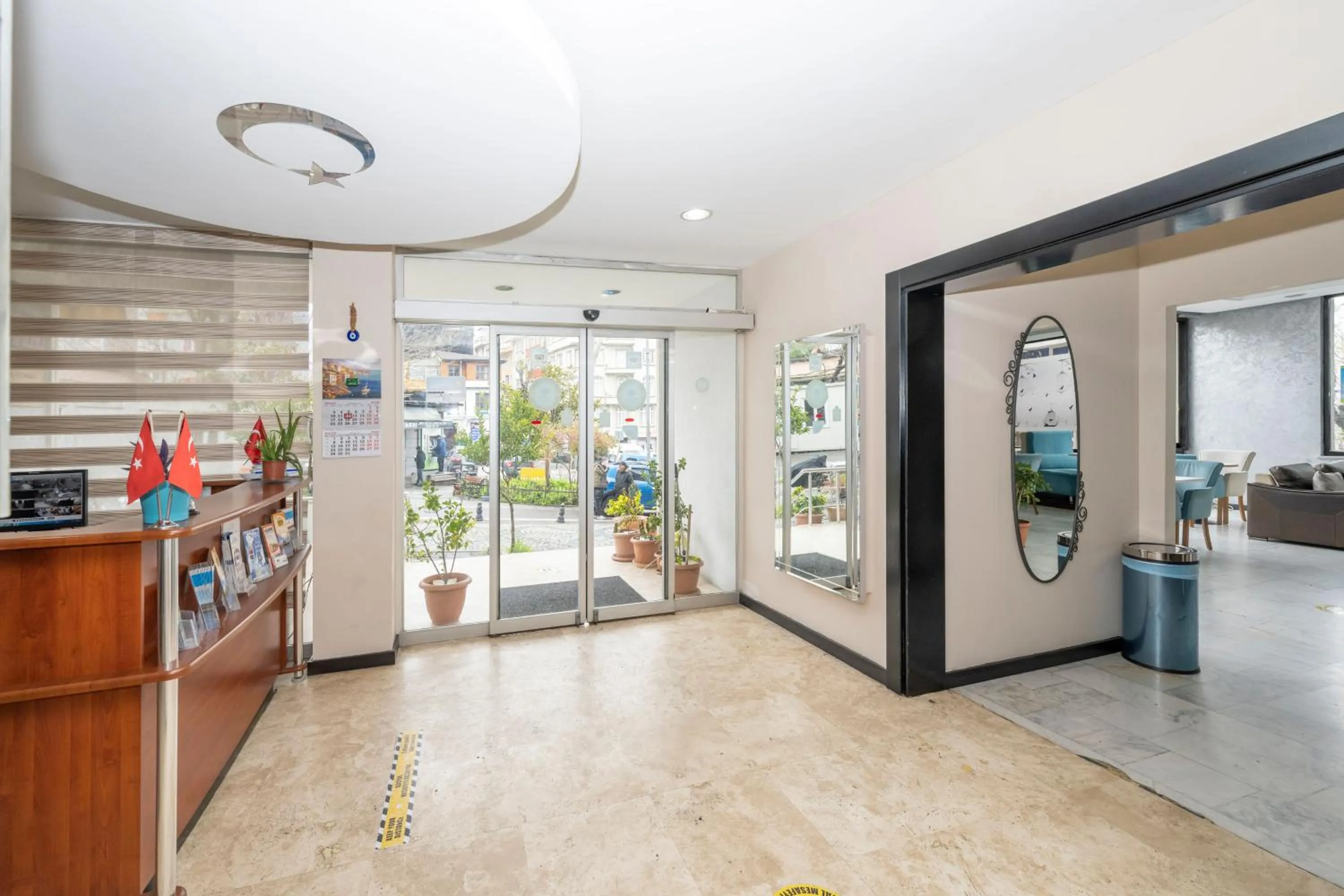 Lobby or reception in Tugra Hotel