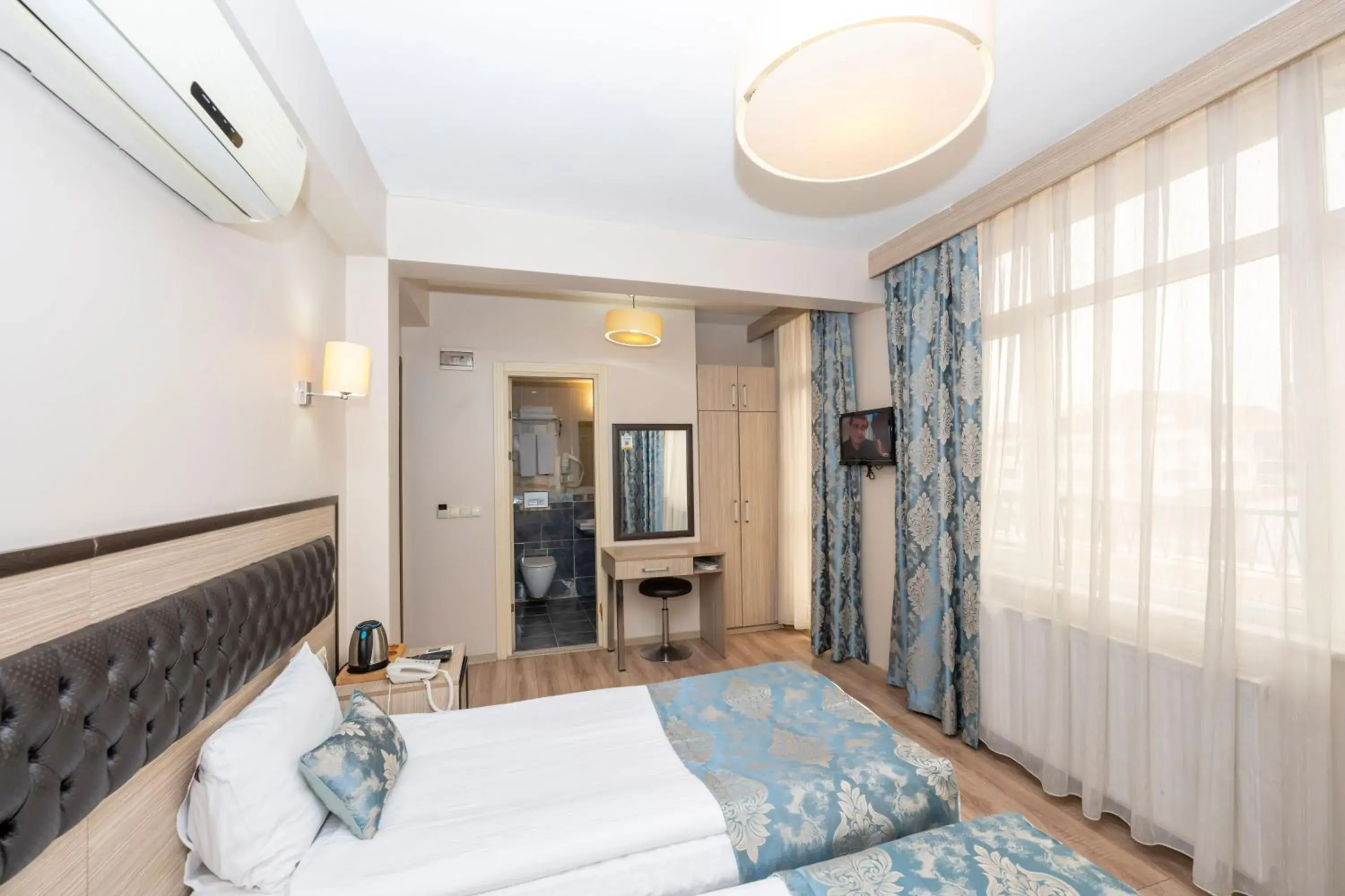 Bed in Tugra Hotel Bed in Tugra Hotel