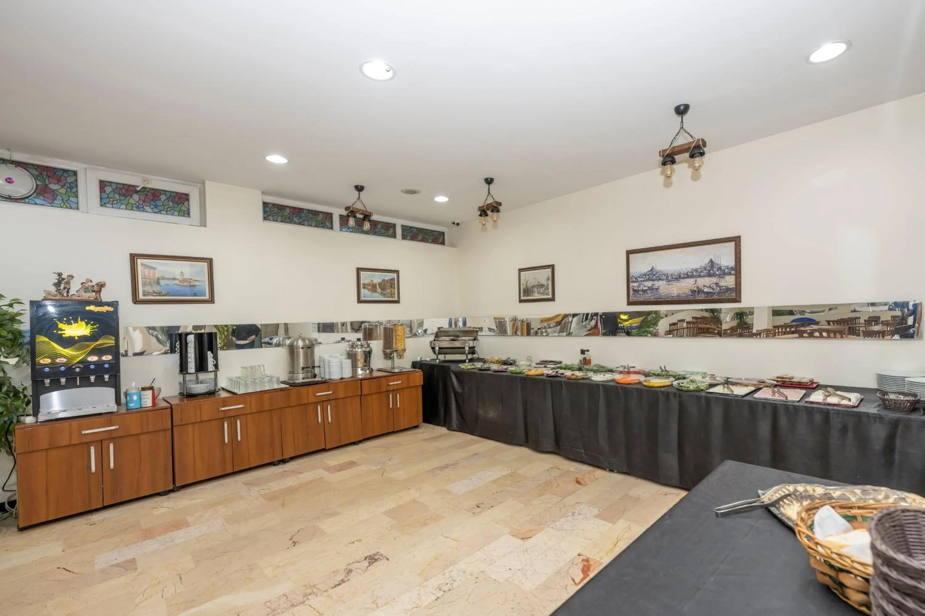 Buffet breakfast in Tugra Hotel