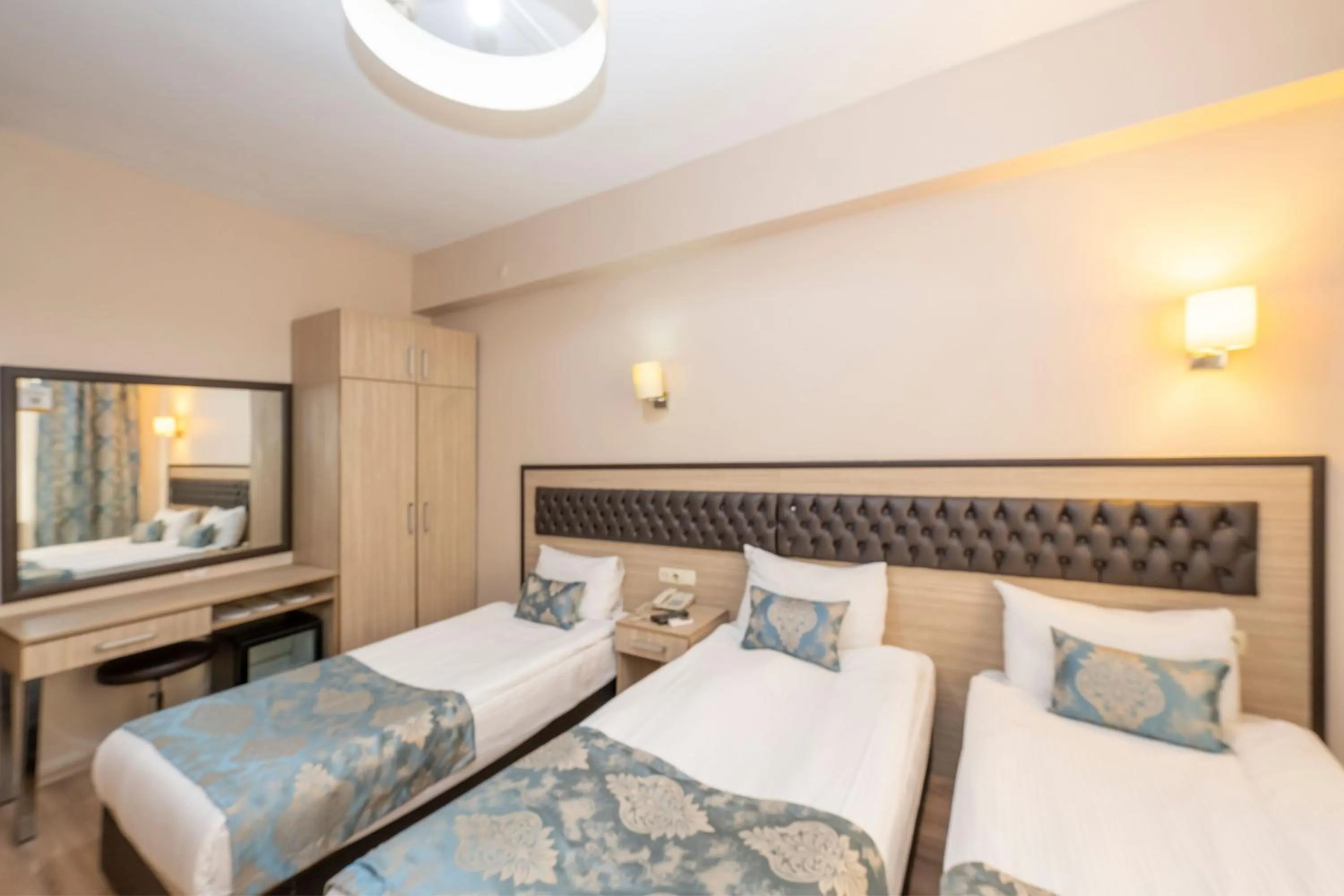 Photo of the whole room, Bed in Tugra Hotel