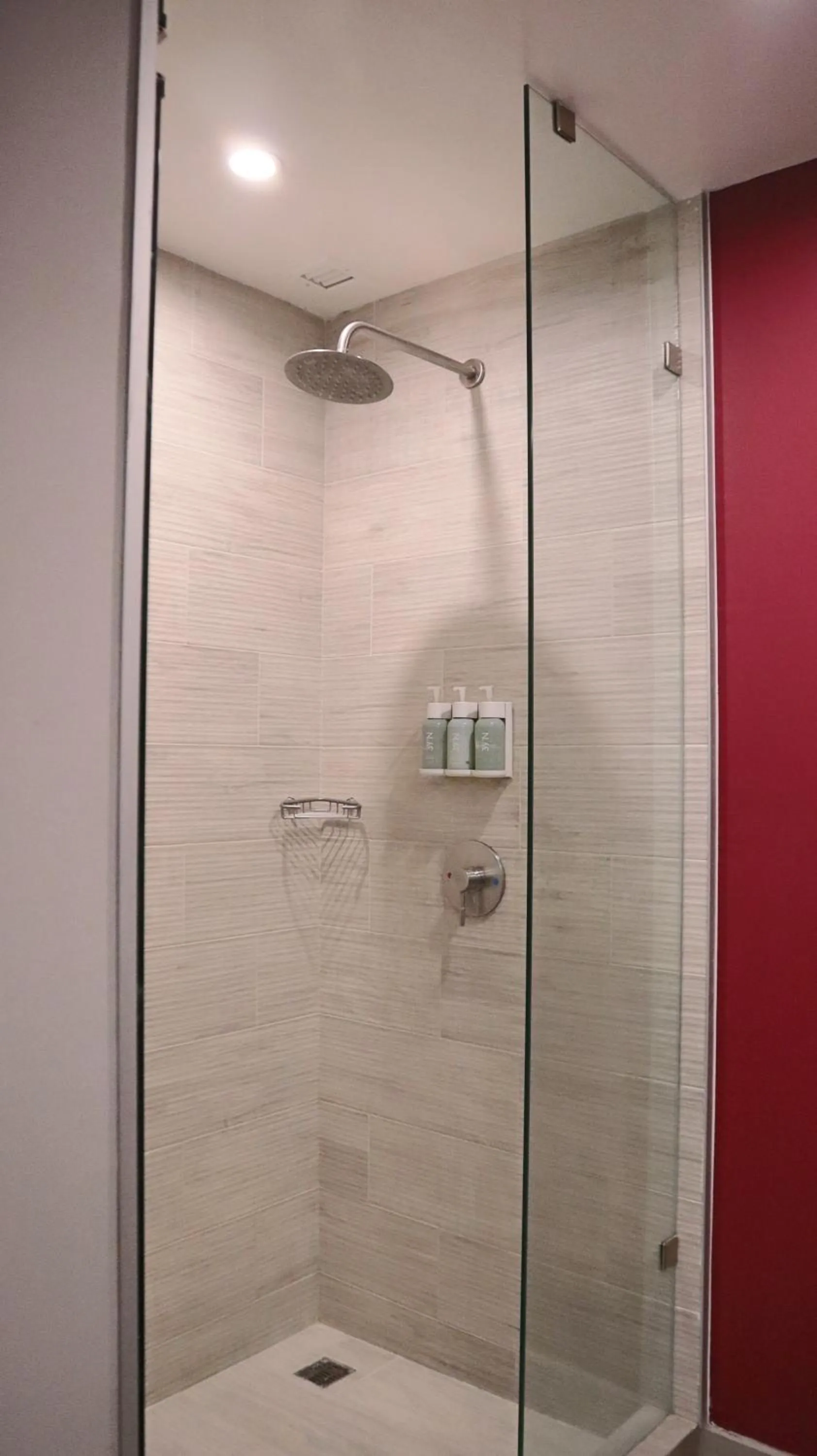 Shower in Fairfield Inn & Suites by Marriott Aguascalientes