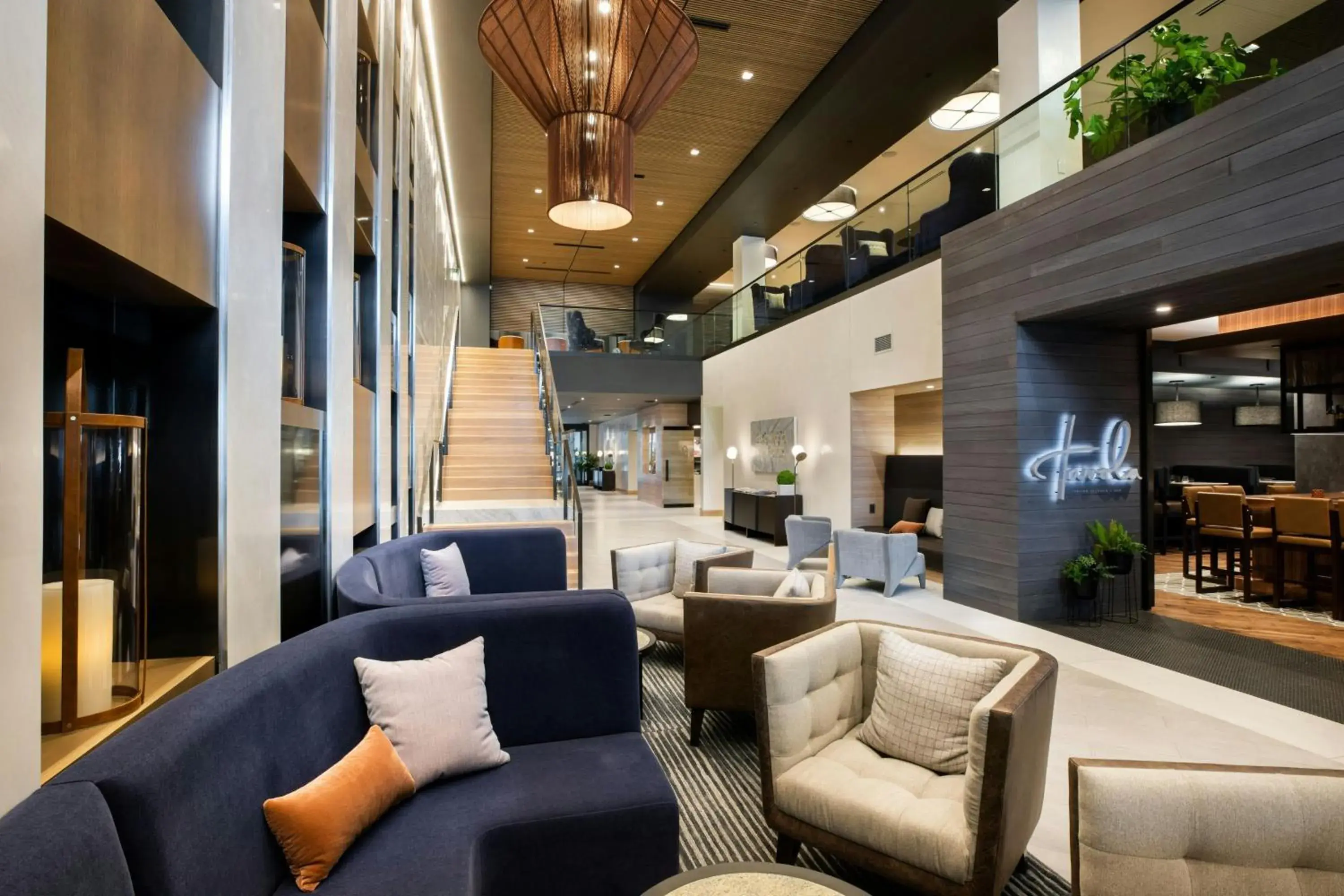 Lobby or reception in Elliot Park Hotel, Autograph Collection Lobby or reception in Elliot Park Hotel, Autograph Collection