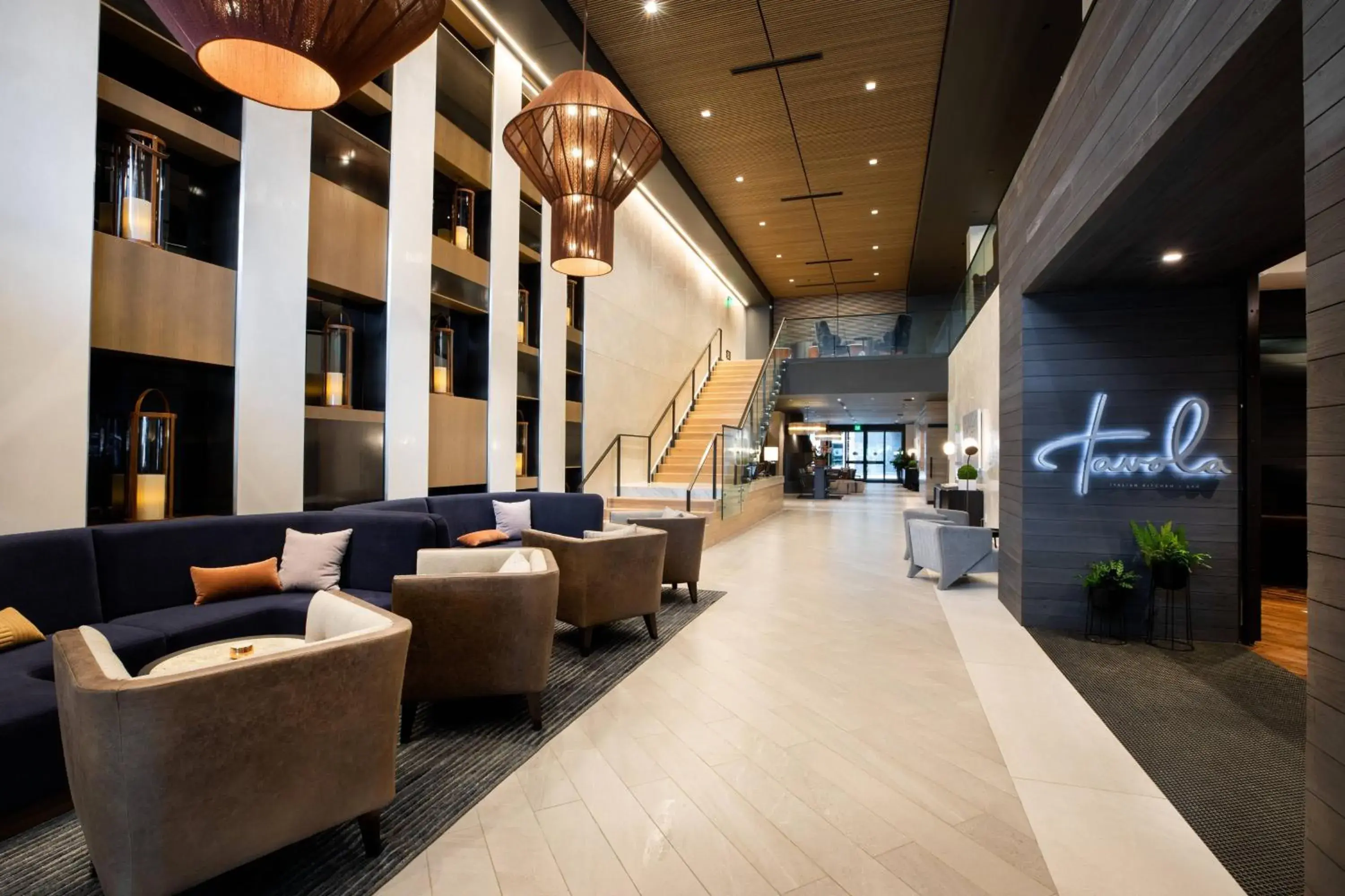 Lobby or reception in Elliot Park Hotel, Autograph Collection Lobby or reception in Elliot Park Hotel, Autograph Collection