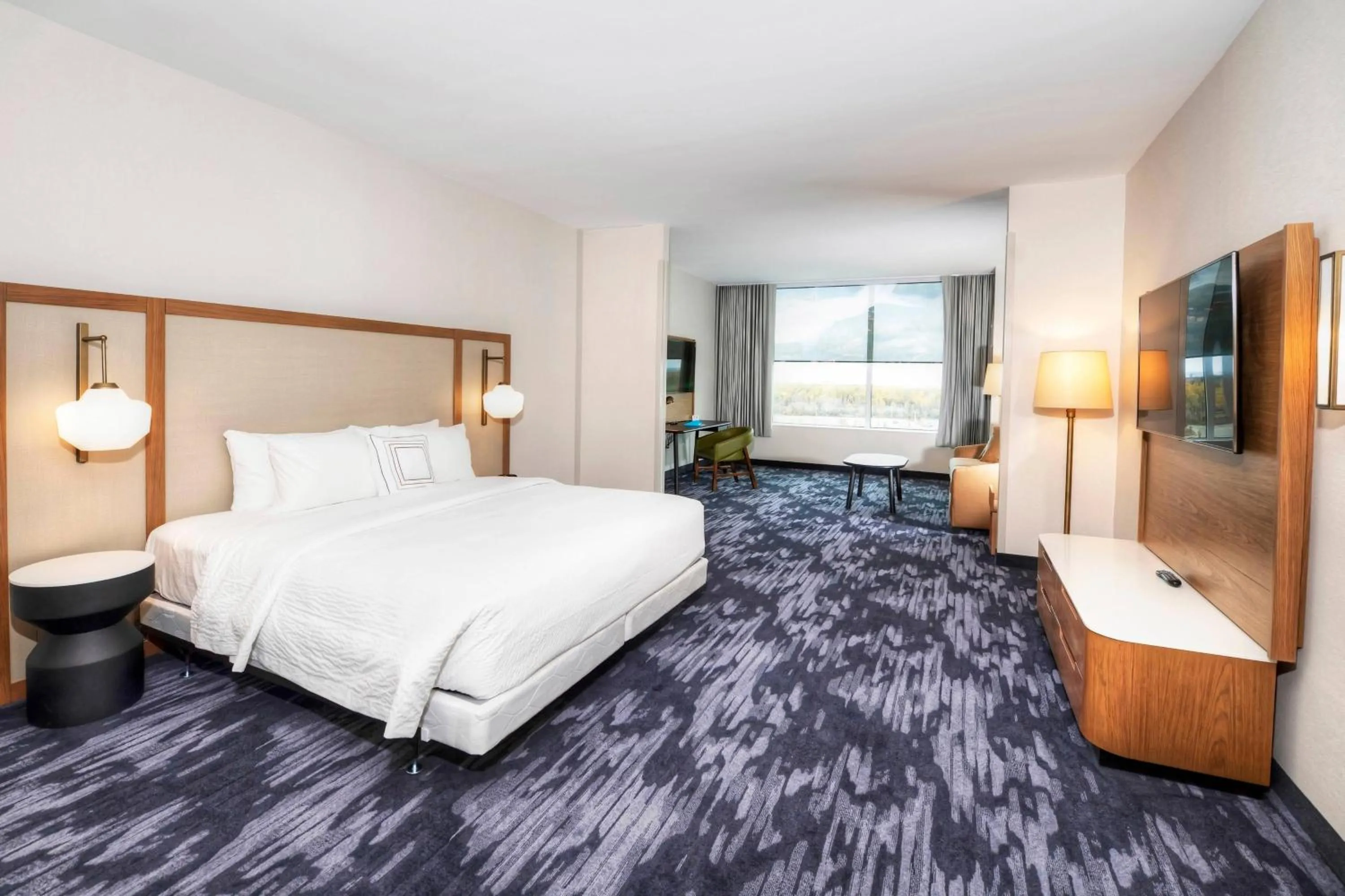 Photo of the whole room, Bed in Fairfield Inn & Suites by Marriott Ottawa Airport