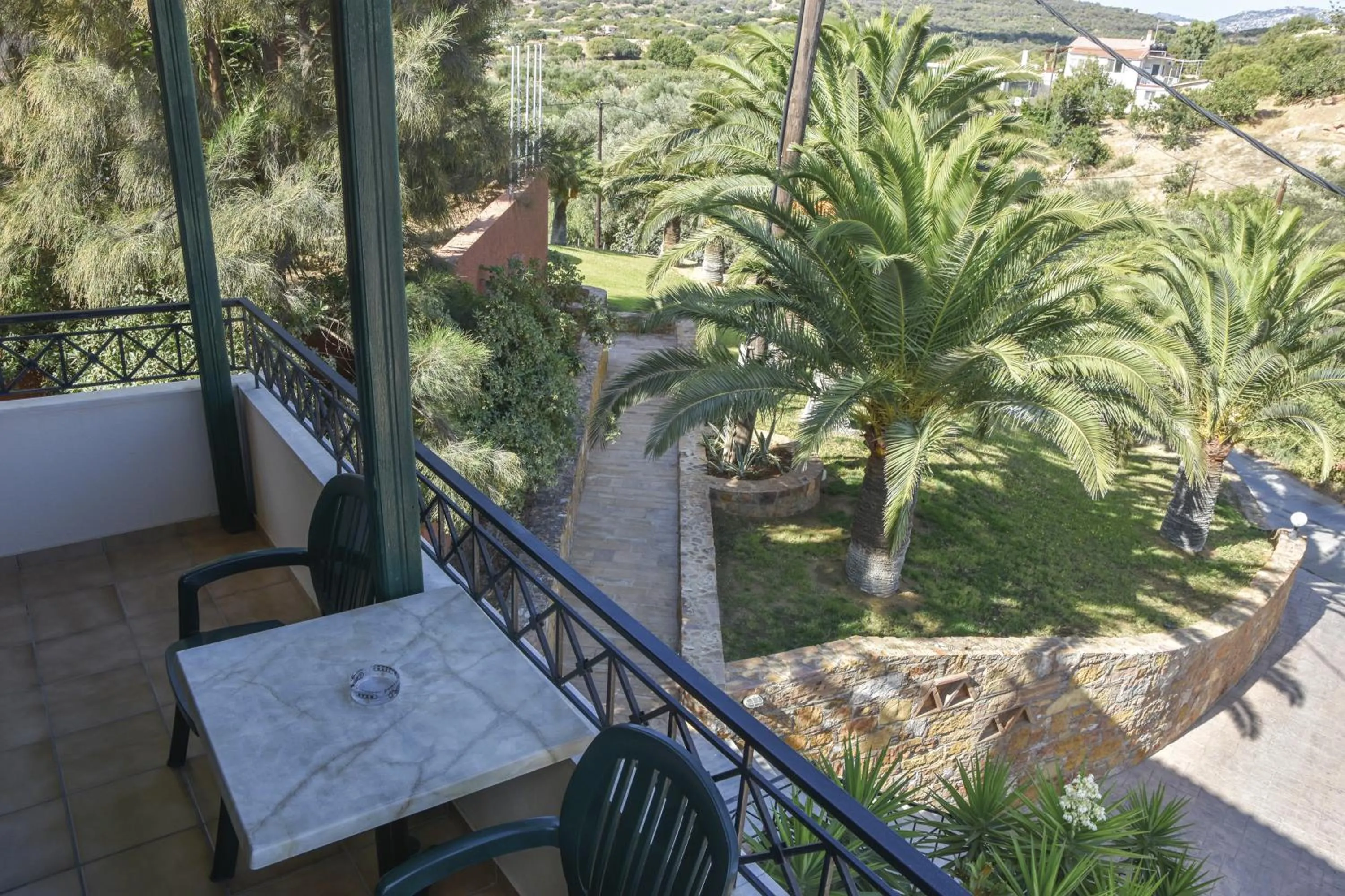 Garden view in Sun Village Hotel Apartments