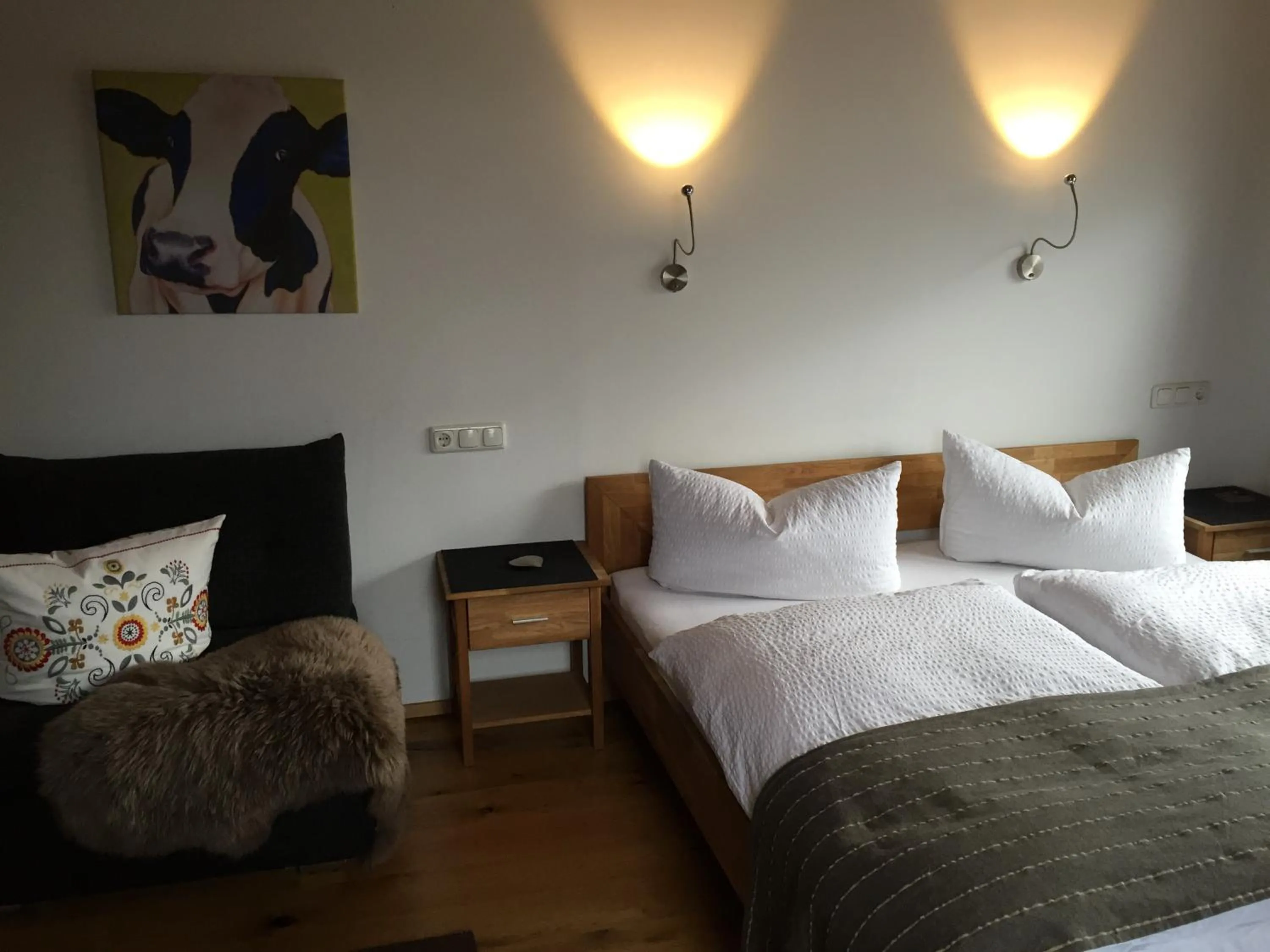 Photo of the whole room, Bed in mama käthe - Apartments