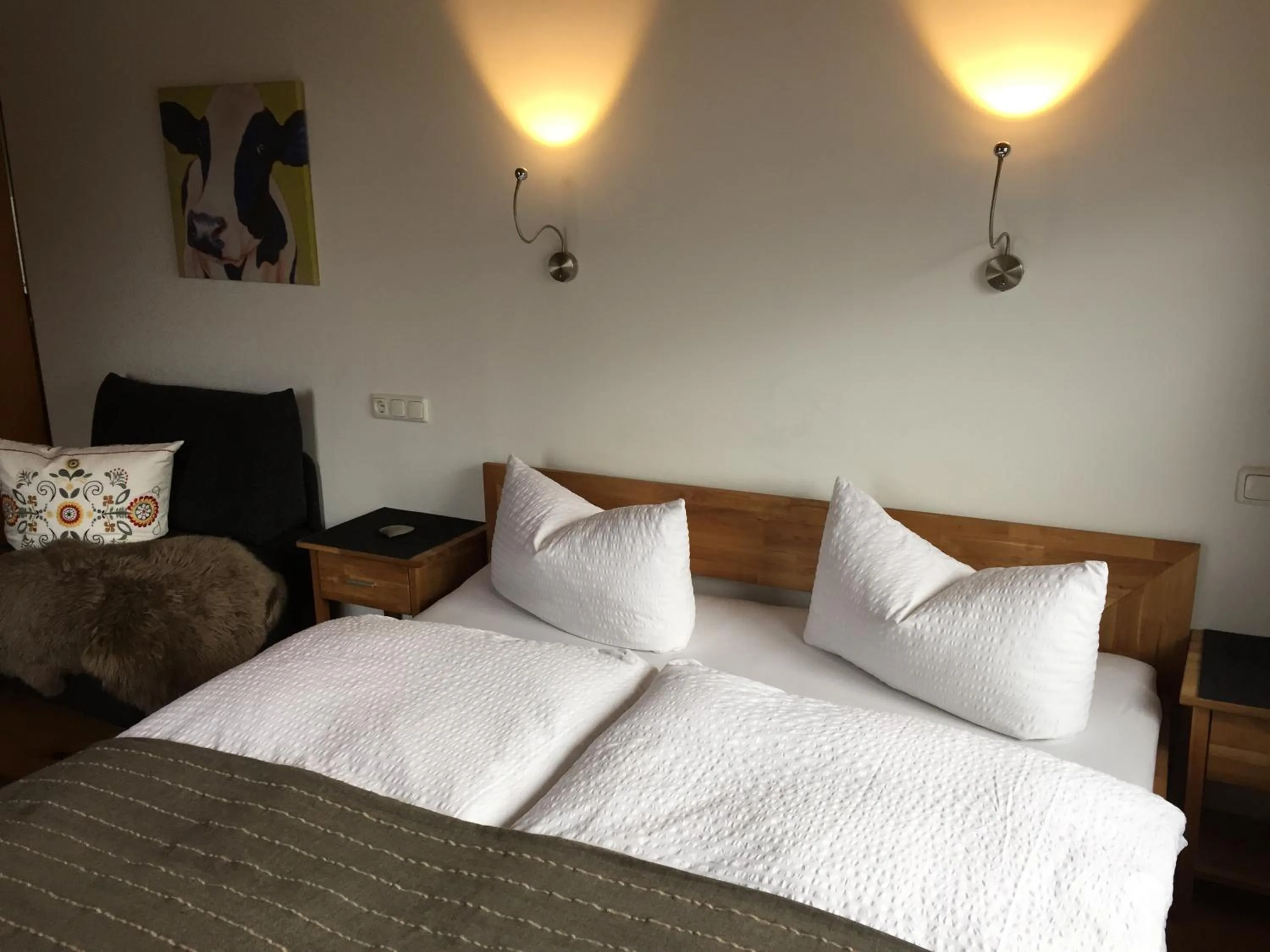 Photo of the whole room, Bed in mama käthe - Apartments