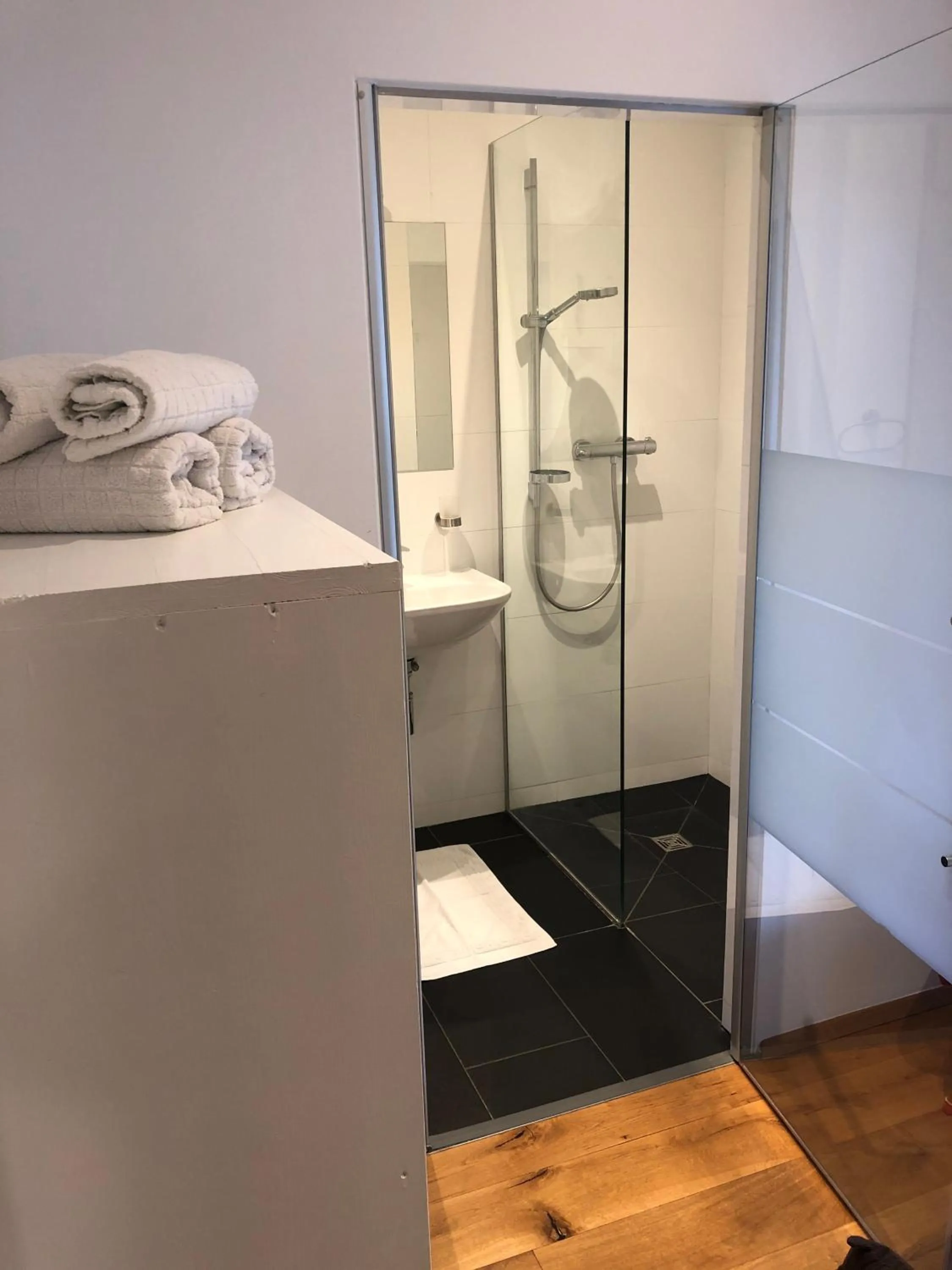 Bathroom in mama käthe - Apartments
