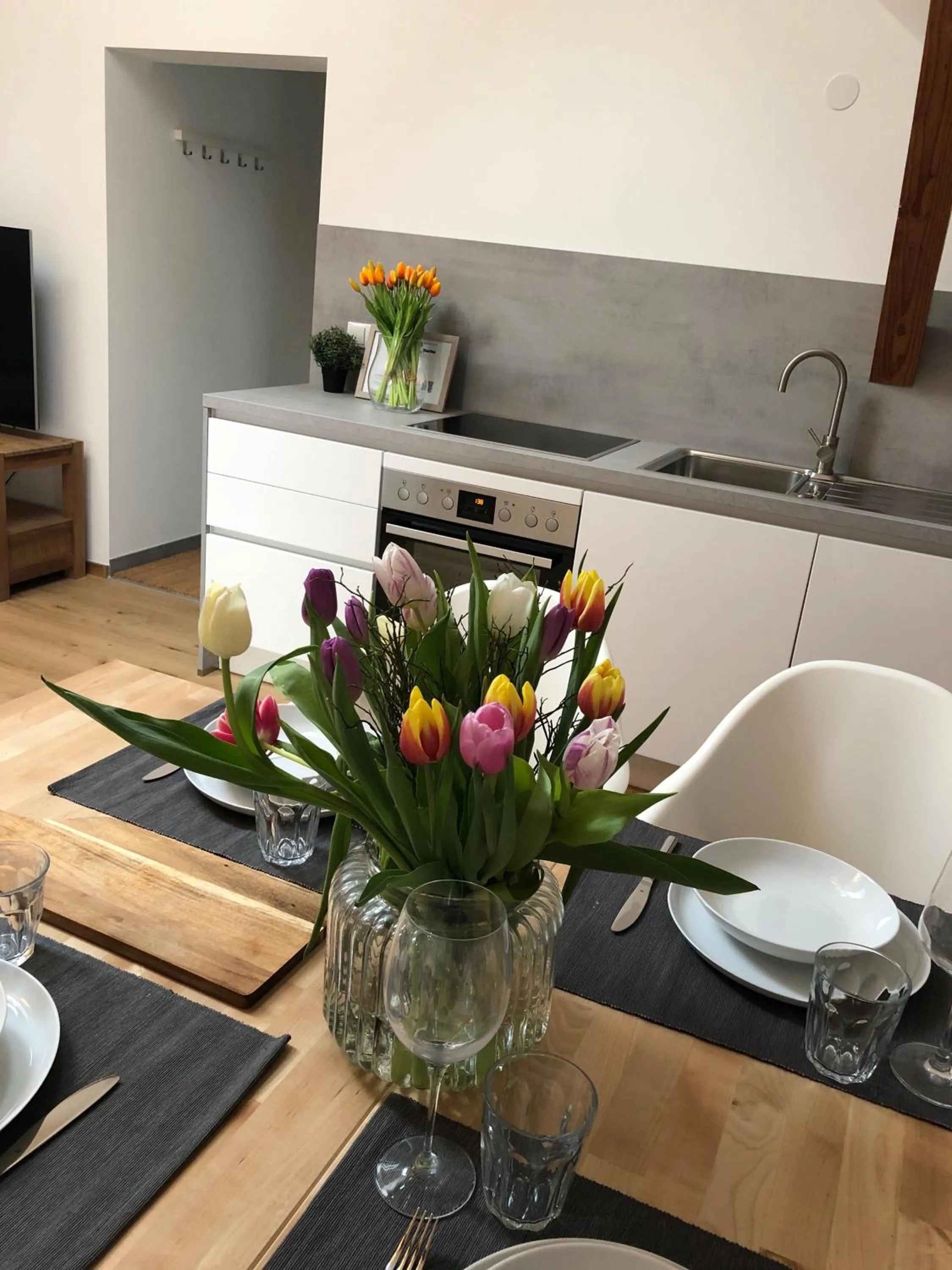 Kitchen or kitchenette in mama käthe - Apartments