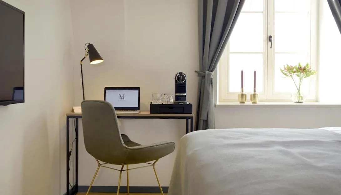 Bed in Hotel Maribor & Garden Rooms