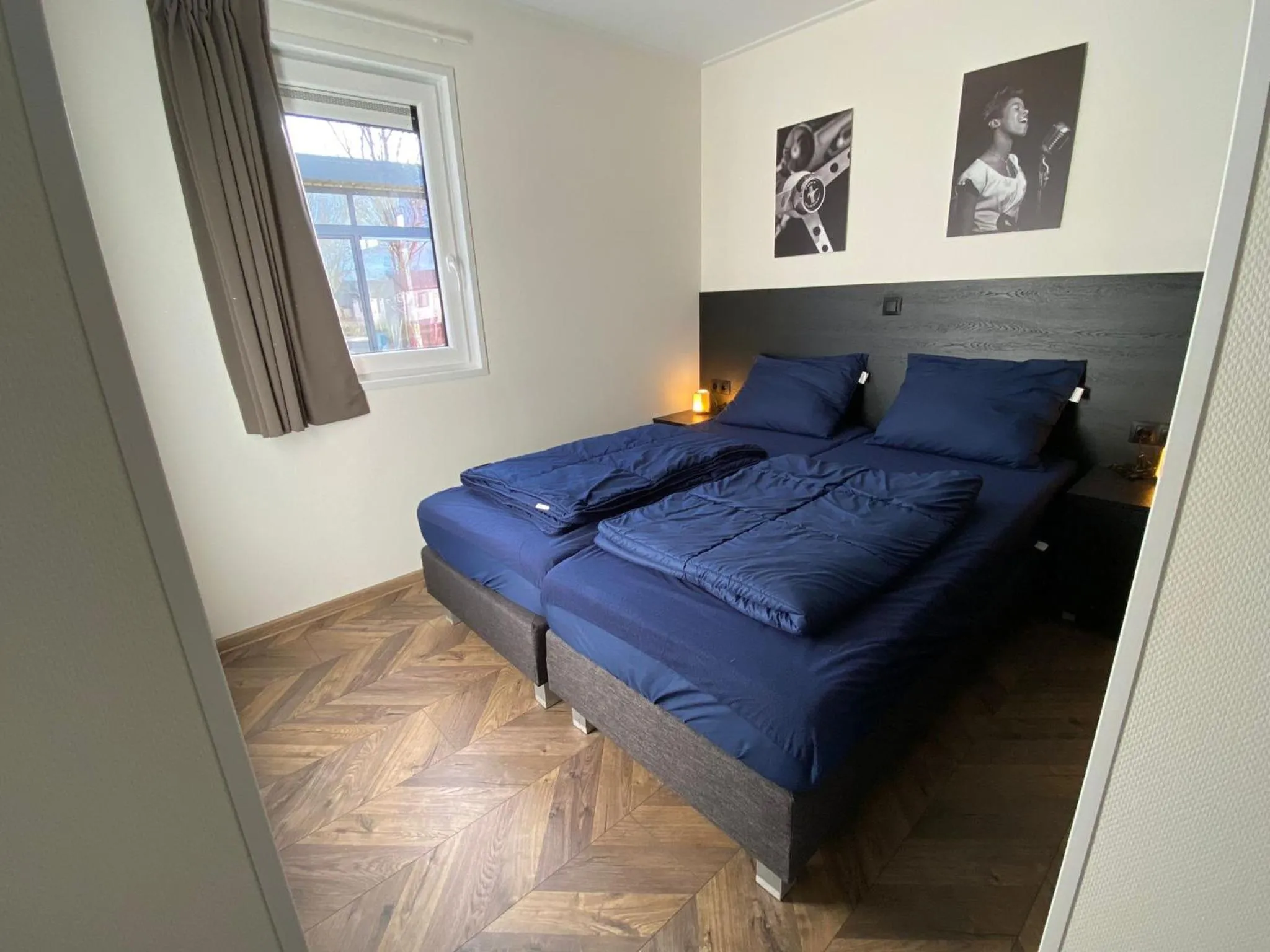 Bedroom, Bed in EuroParcs Zilverstrand