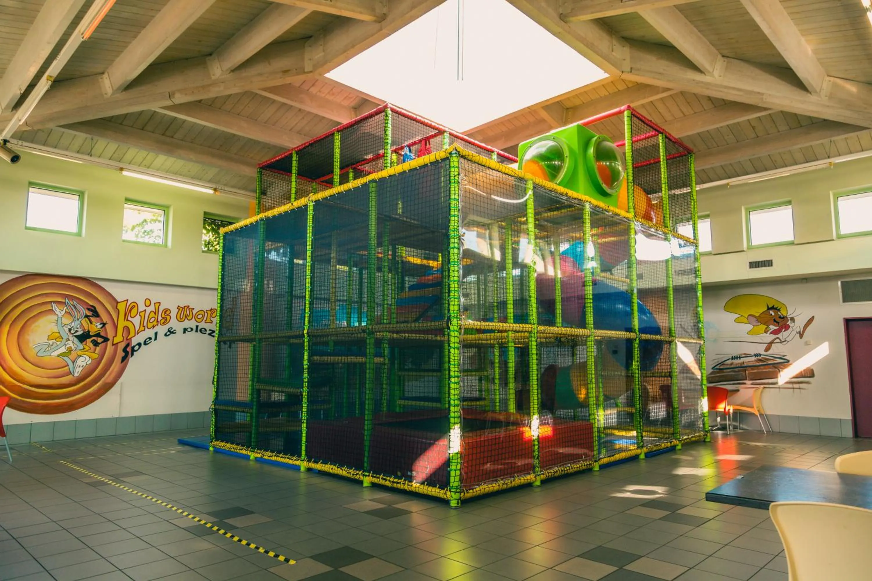 Children play ground in EuroParcs Zilverstrand