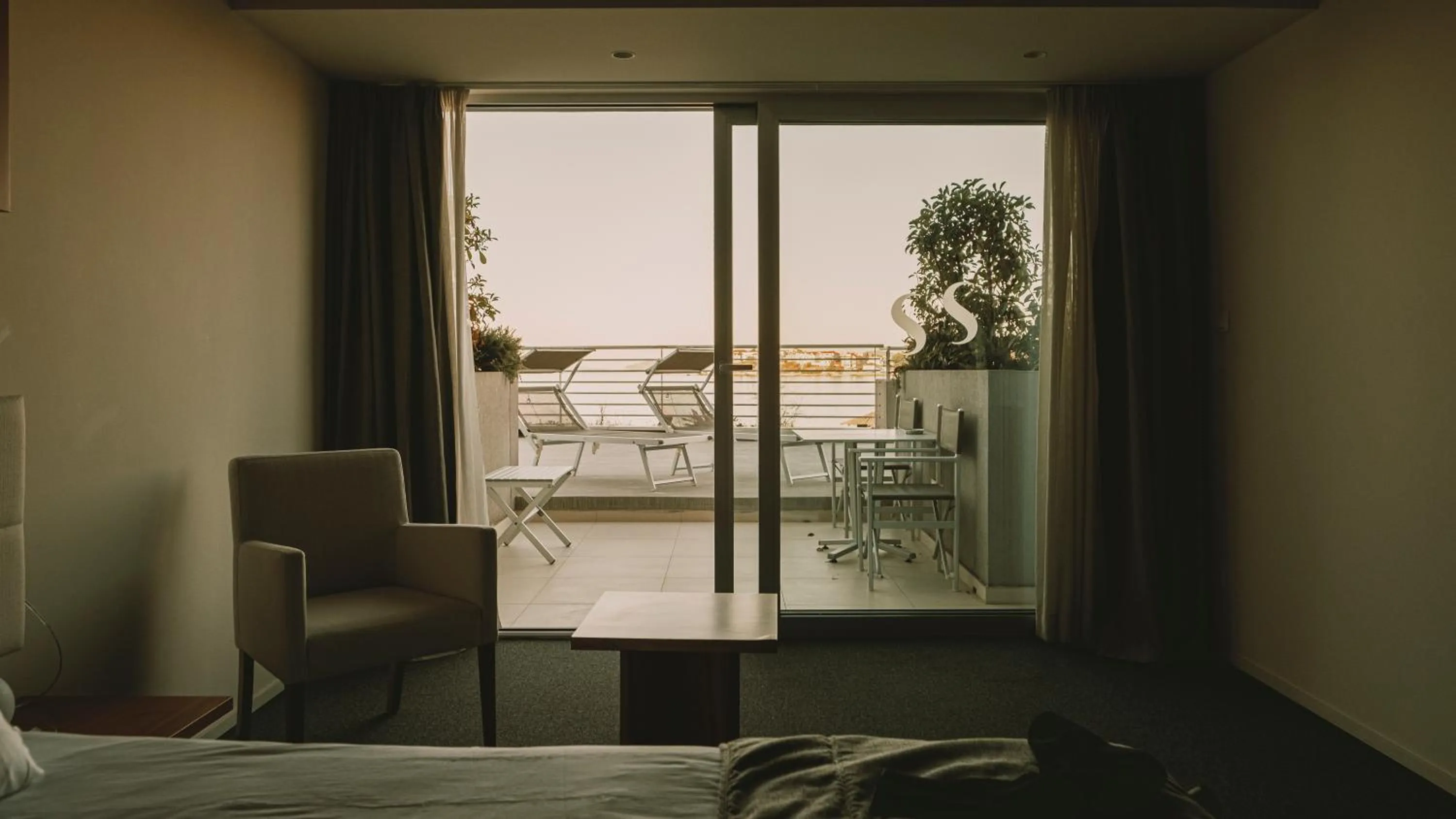 View (from property/room), Bed in Hotel Split