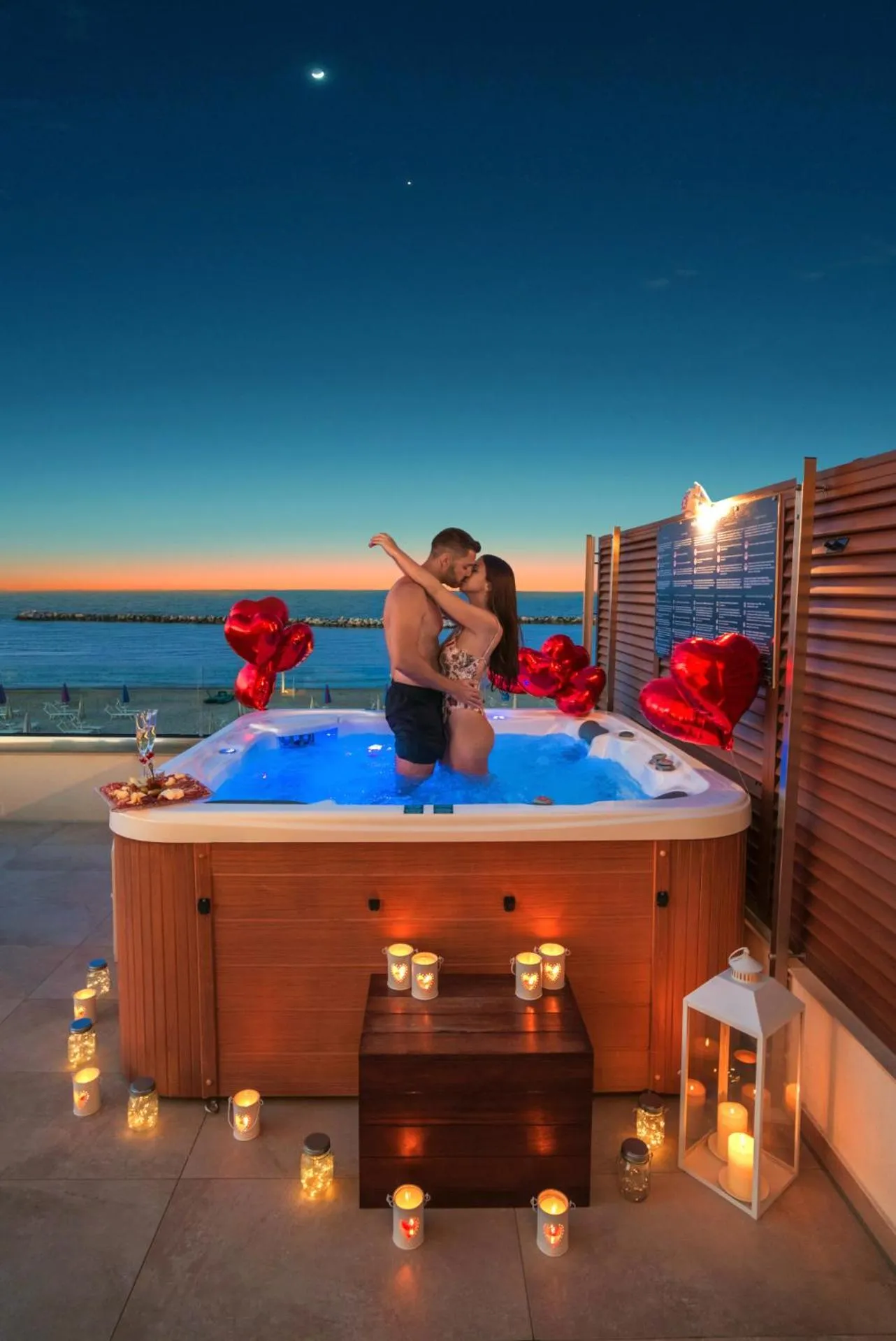 Night in You & Me Beach Hotel