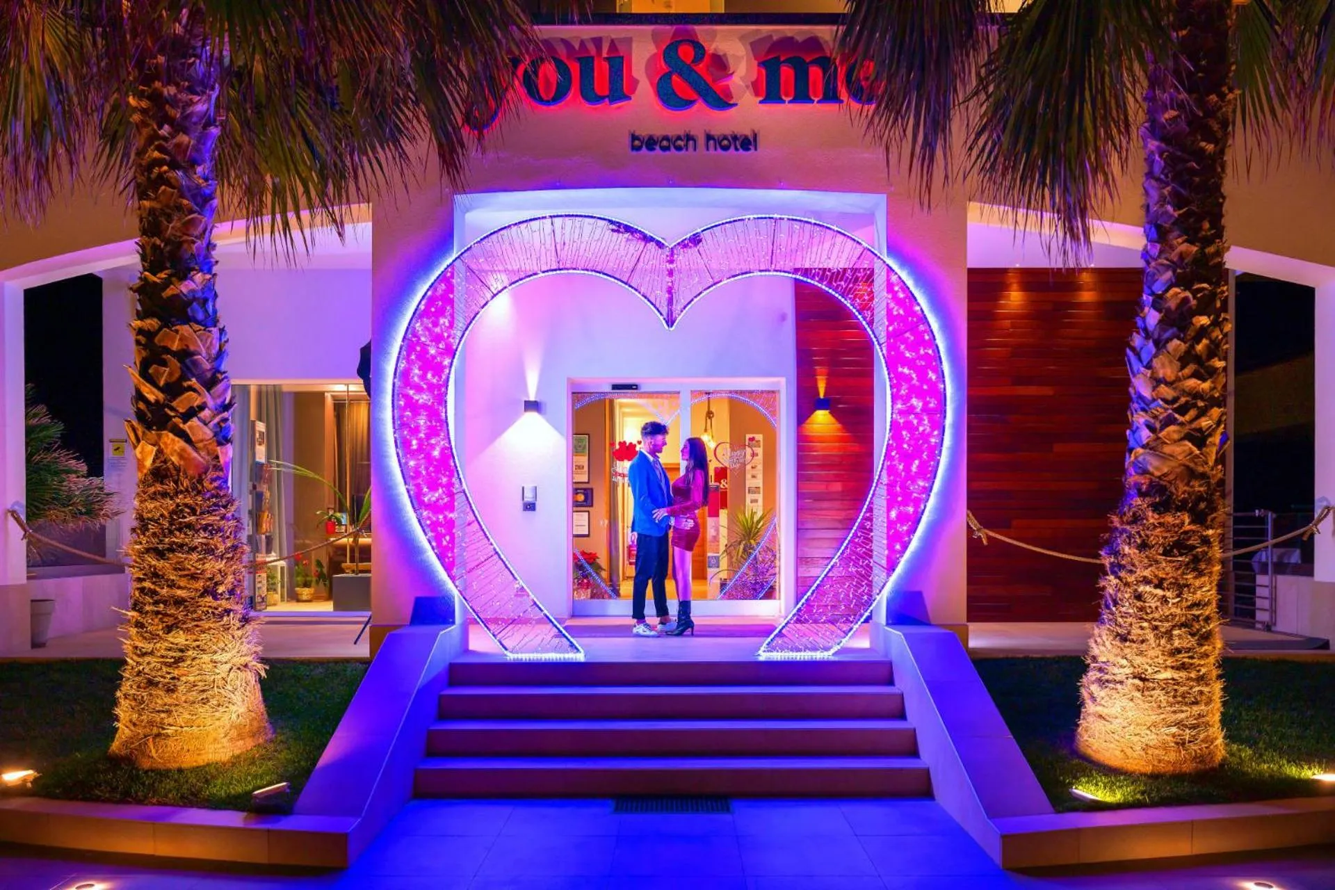 Facade/entrance in You & Me Beach Hotel