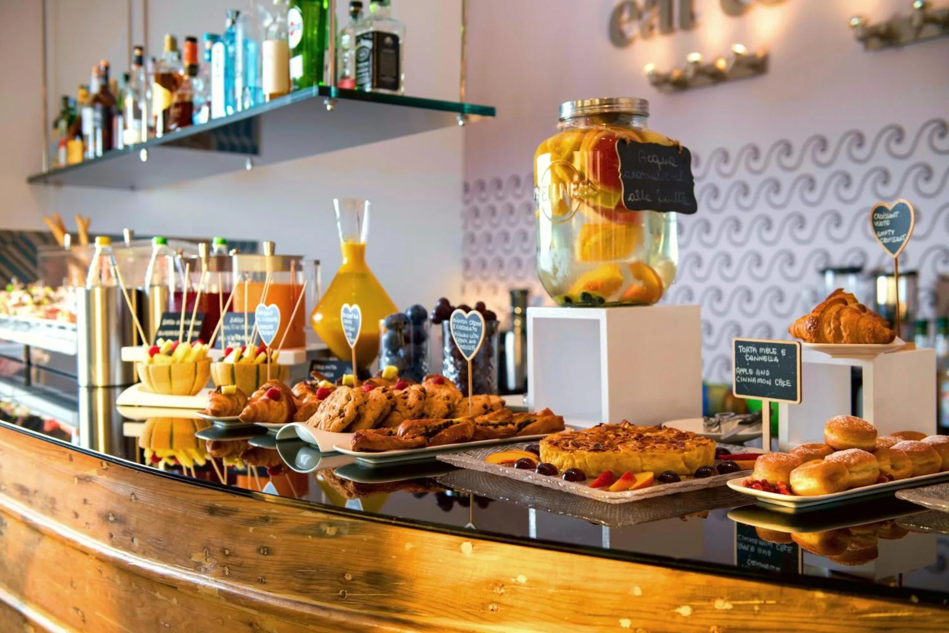 Food and drinks in You & Me Beach Hotel