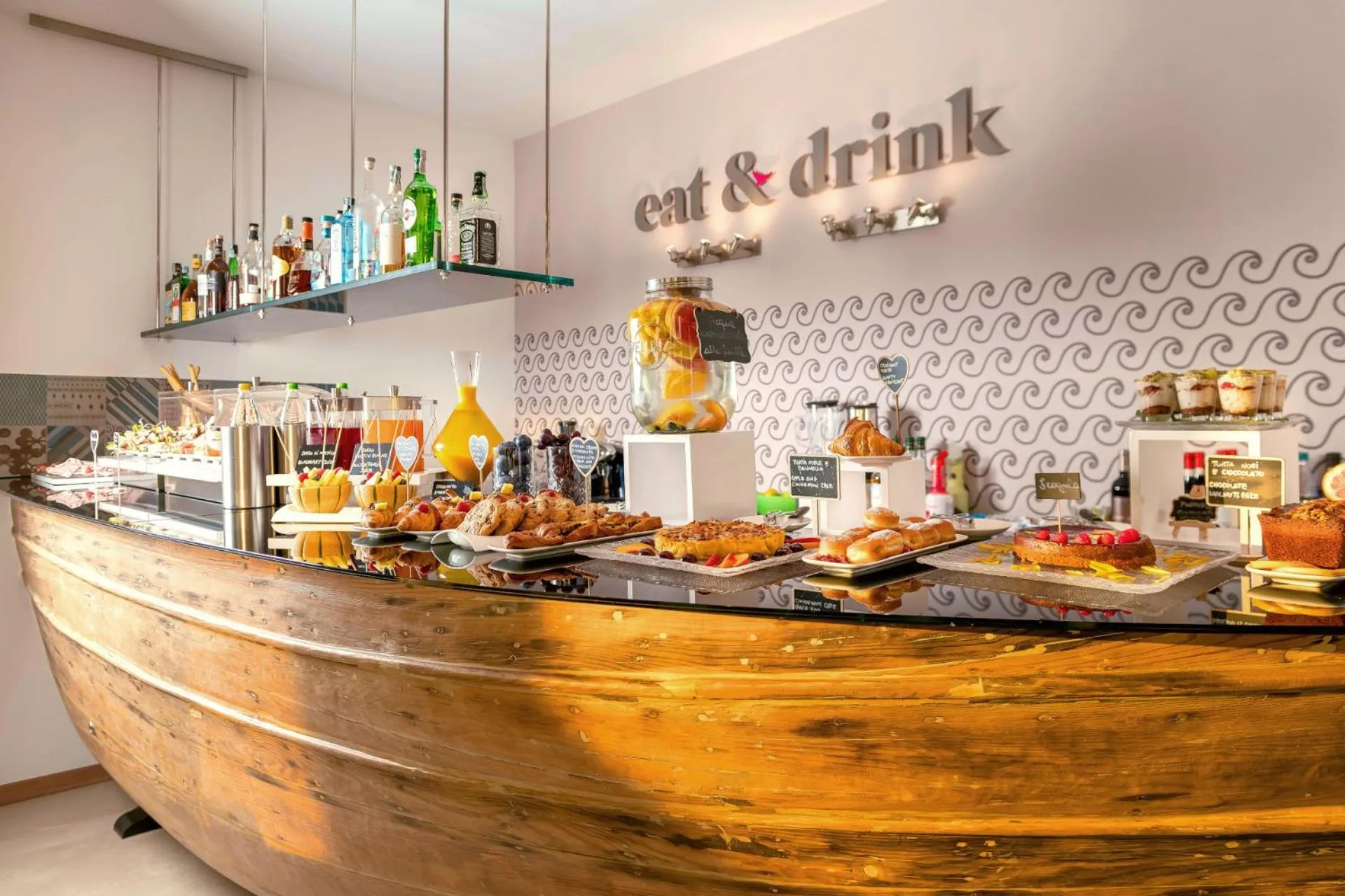 Breakfast in You & Me Beach Hotel