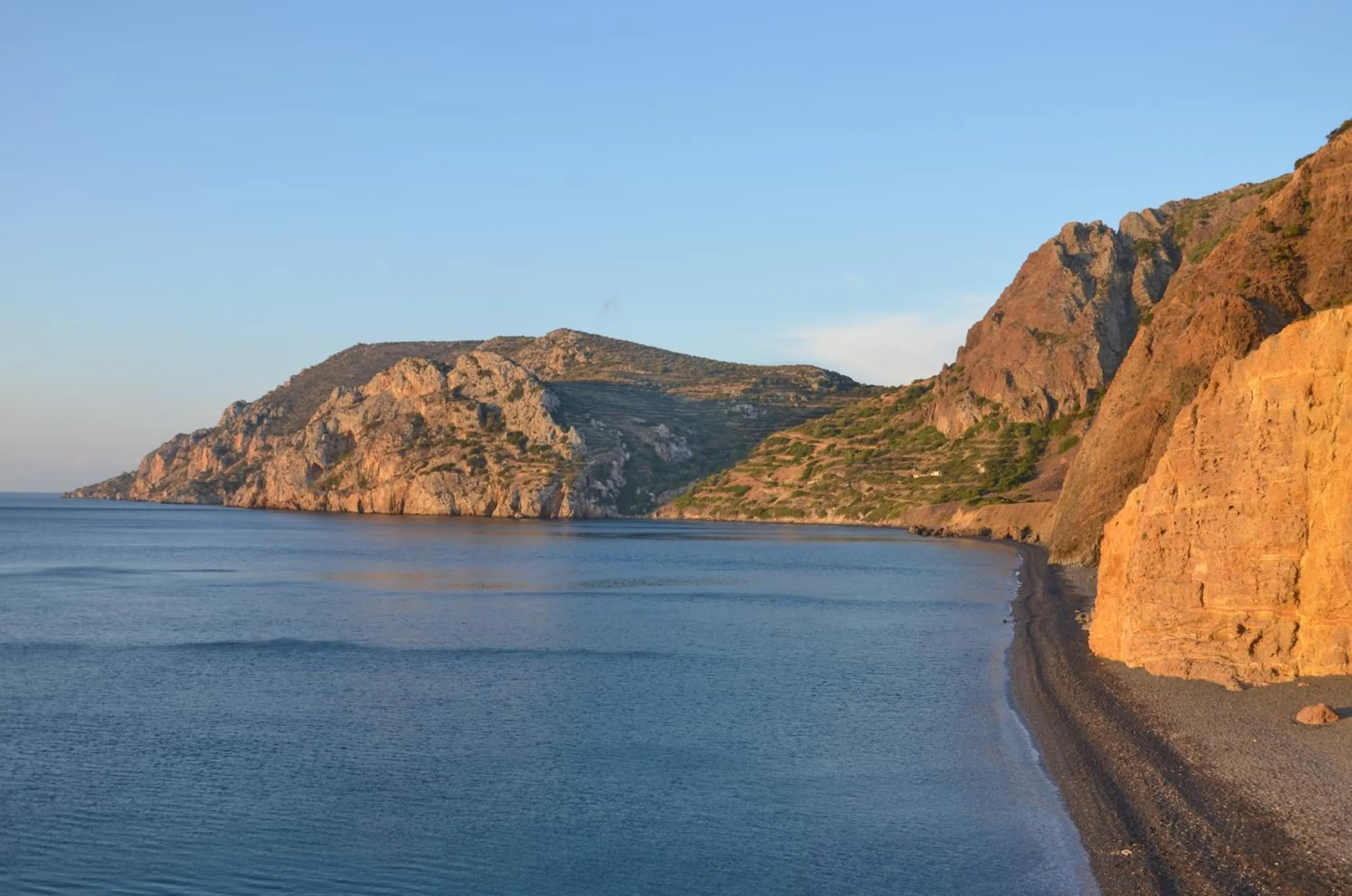 Beach in Emporios Bay Hotel Chios
