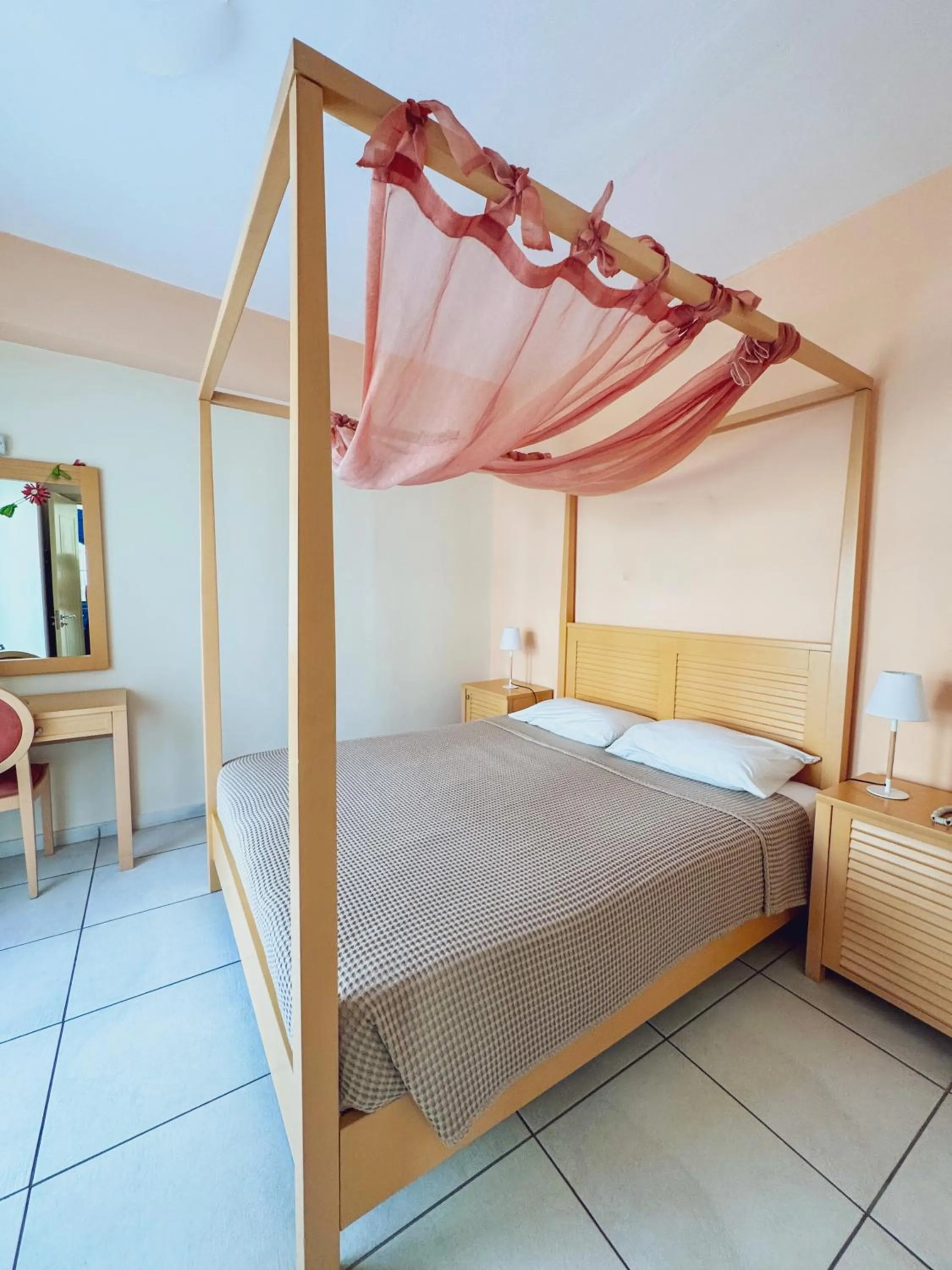 Bed in Emporios Bay Hotel Chios