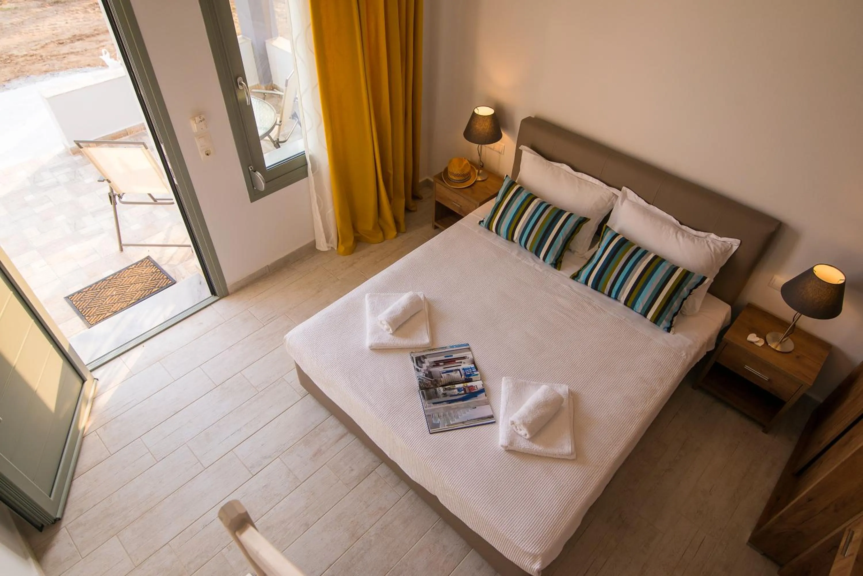 Bedroom, Bed in Terra di Olive Thassos