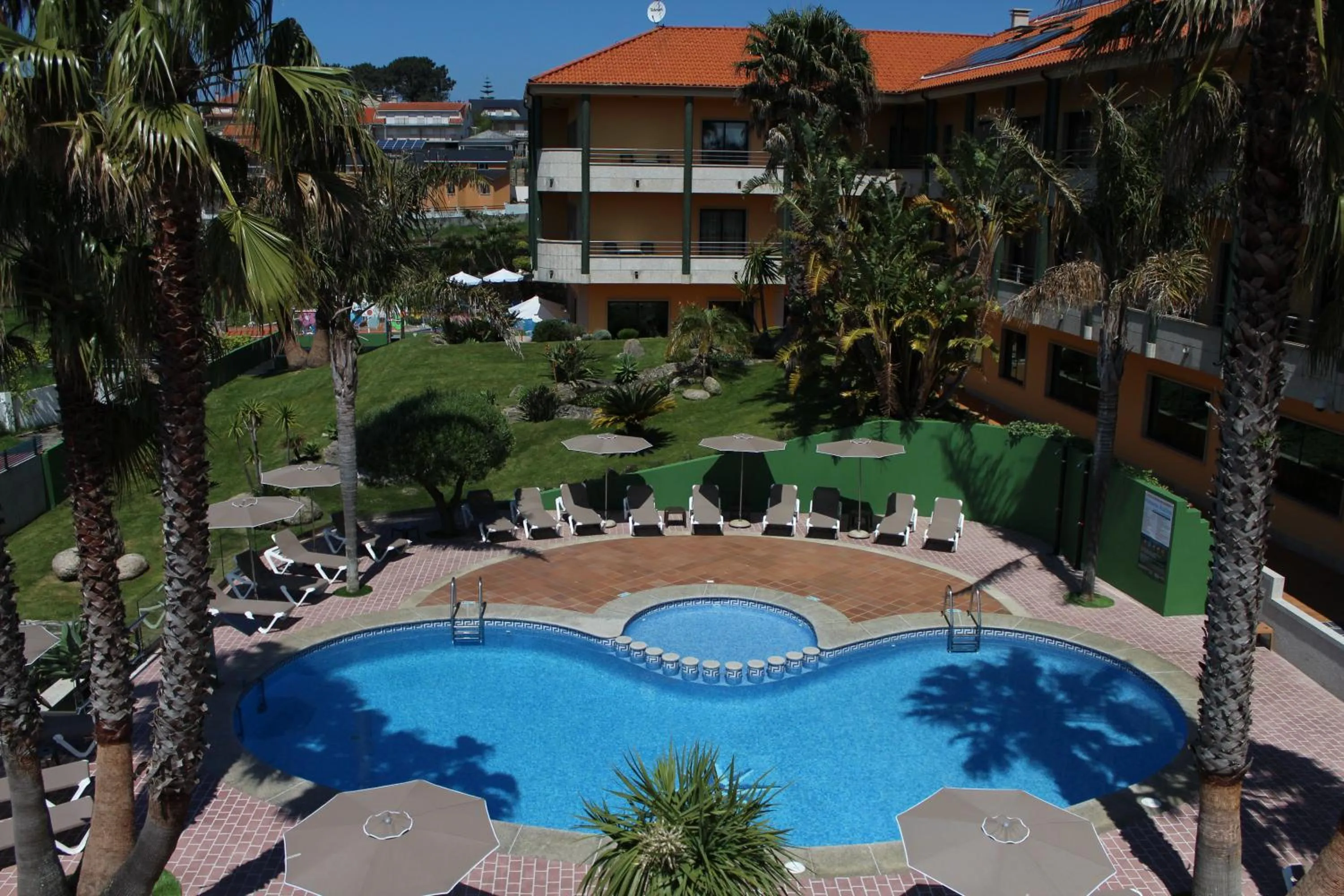 Pool view in Apartamentos Atlántico Resort