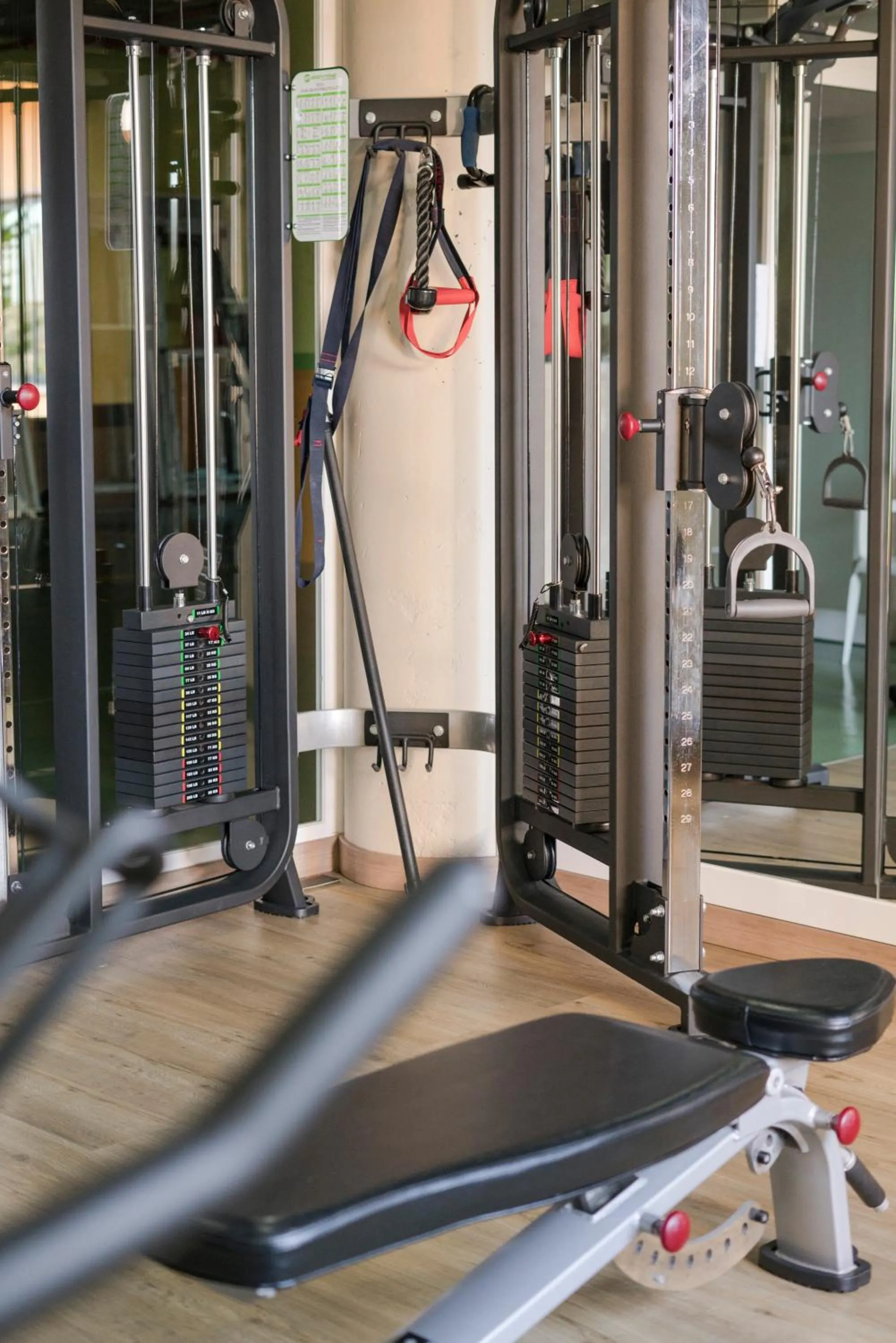 Fitness centre/facilities in Apartamentos Atlántico Resort