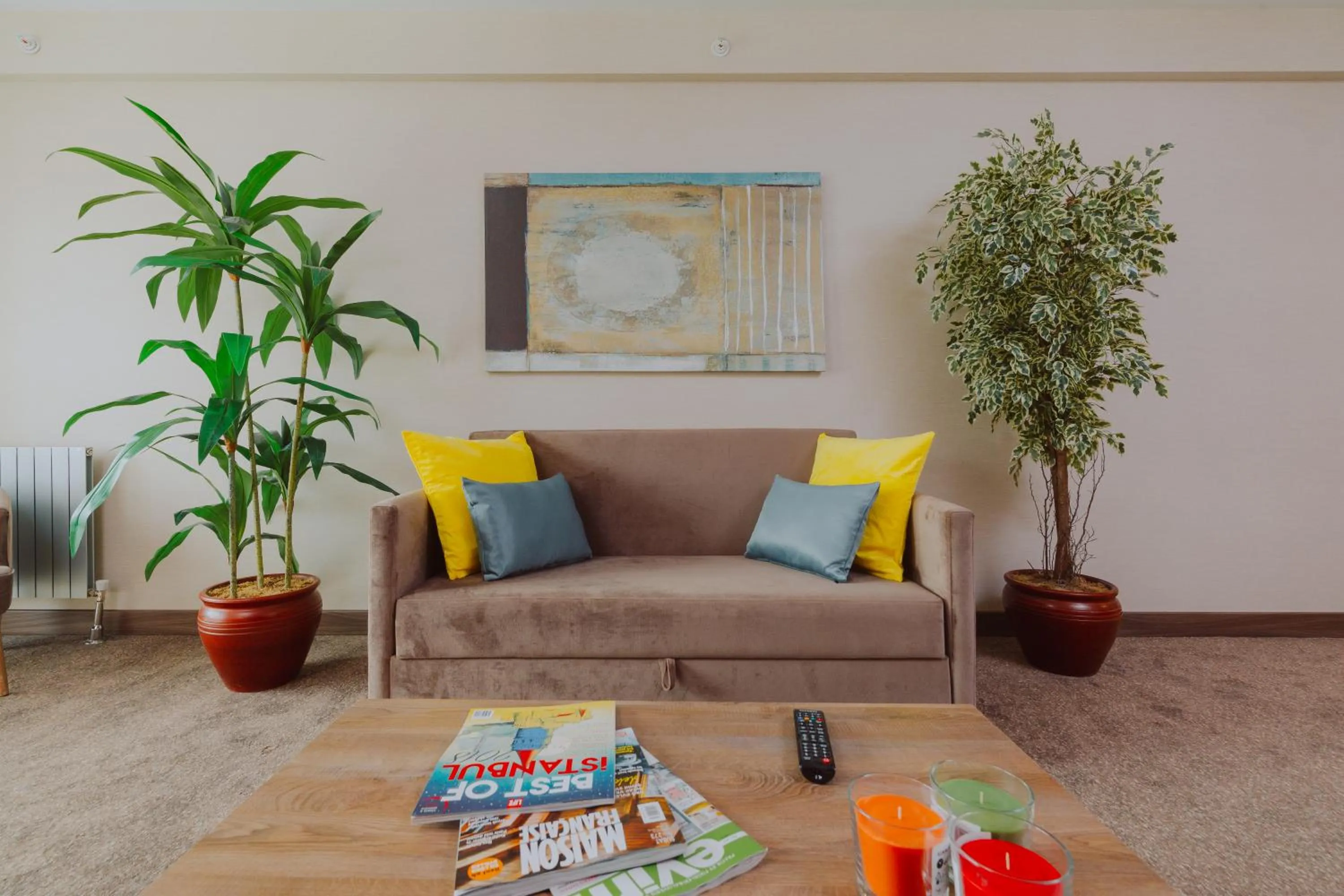 Decorative detail in ibis Styles Istanbul Bomonti