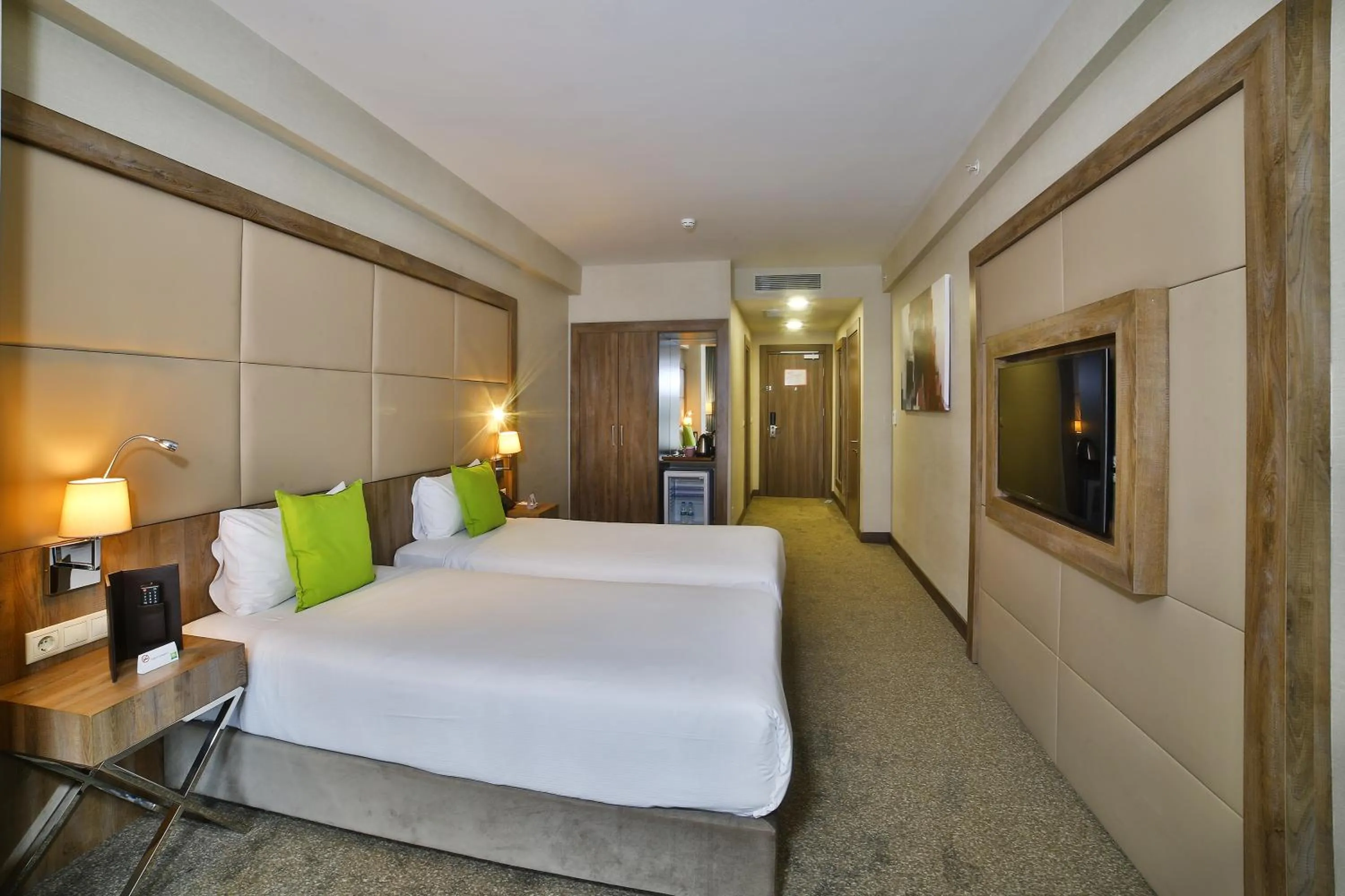 Bed in ibis Styles Istanbul Bomonti