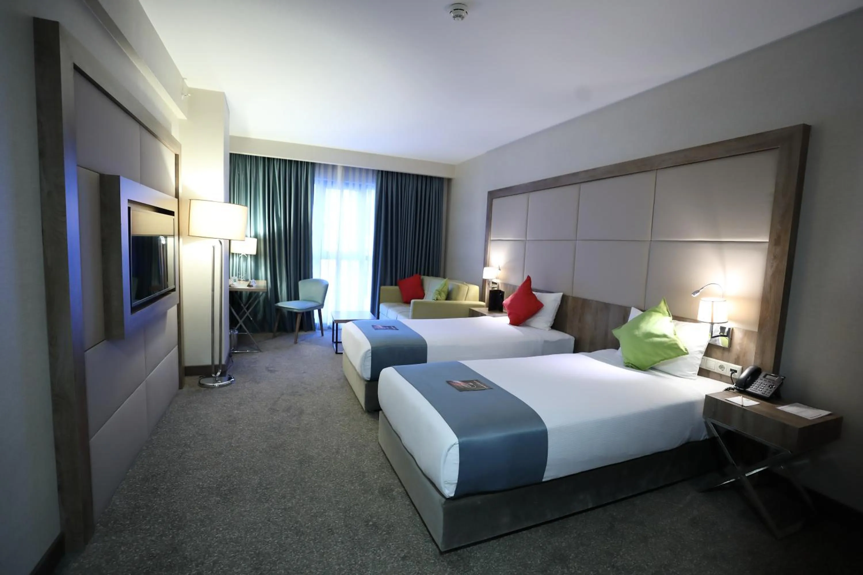 Communal lounge/ TV room, Bed in ibis Styles Istanbul Bomonti