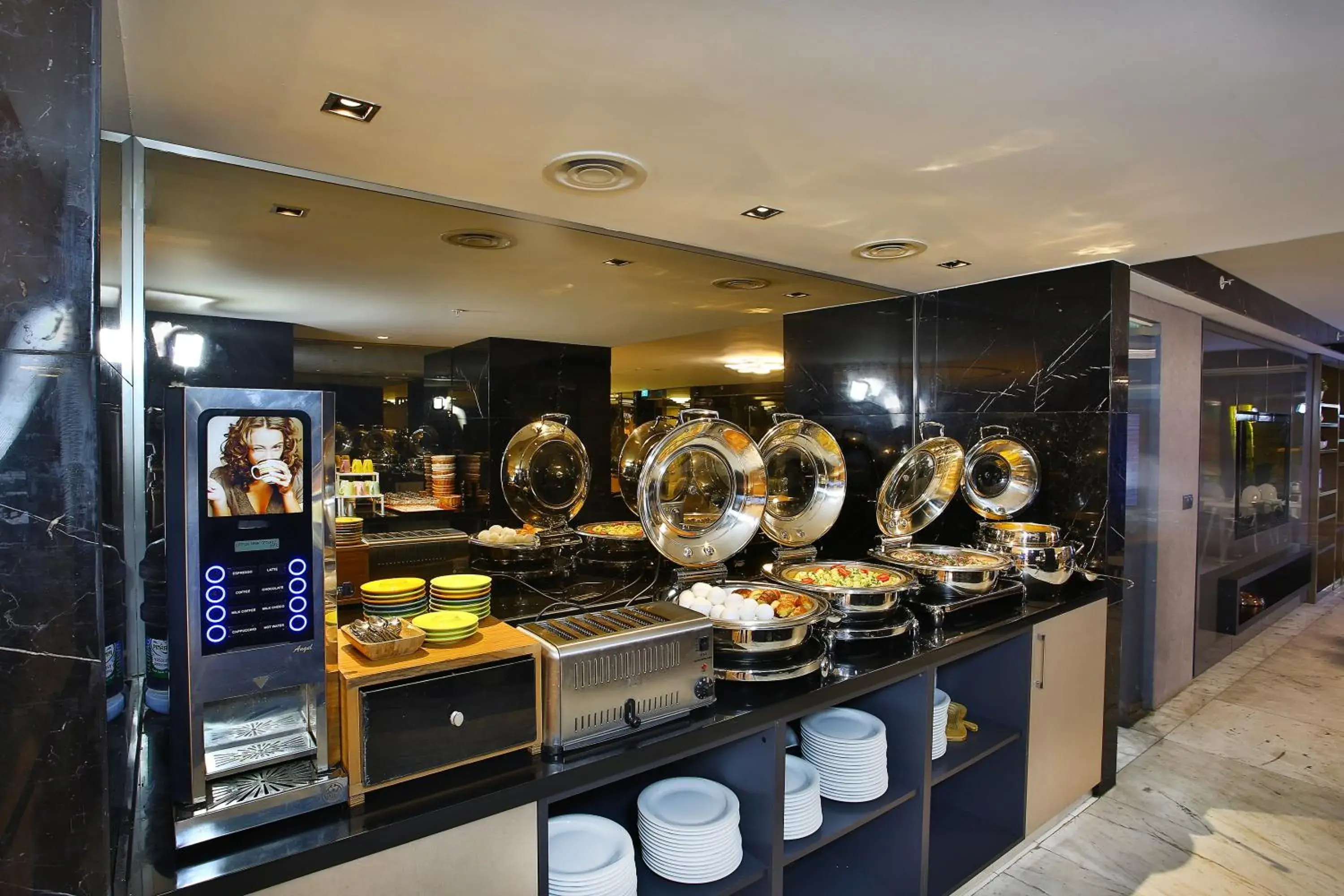Buffet breakfast in ibis Styles Istanbul Bomonti Buffet breakfast in ibis Styles Istanbul Bomonti