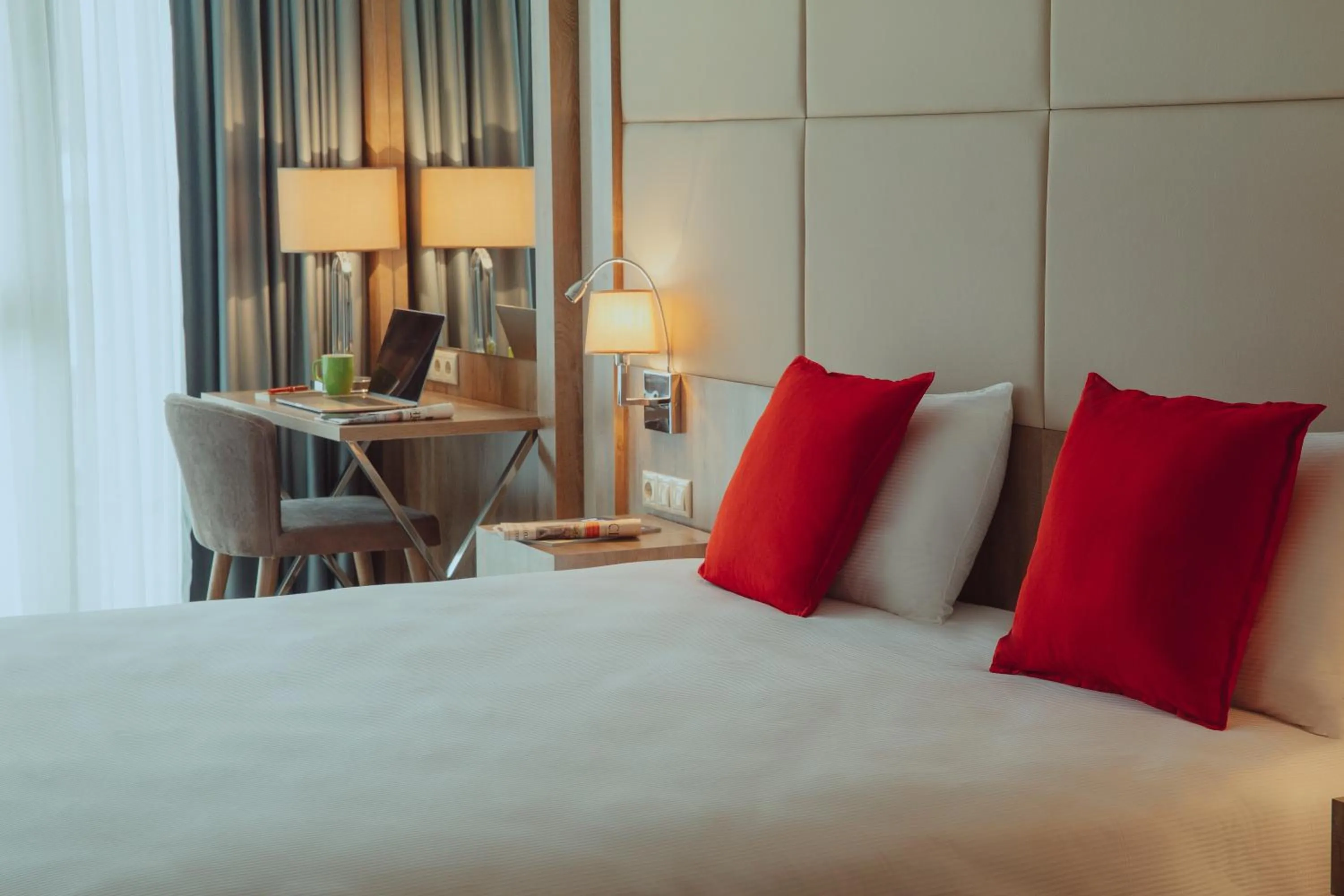 Bed in ibis Styles Istanbul Bomonti