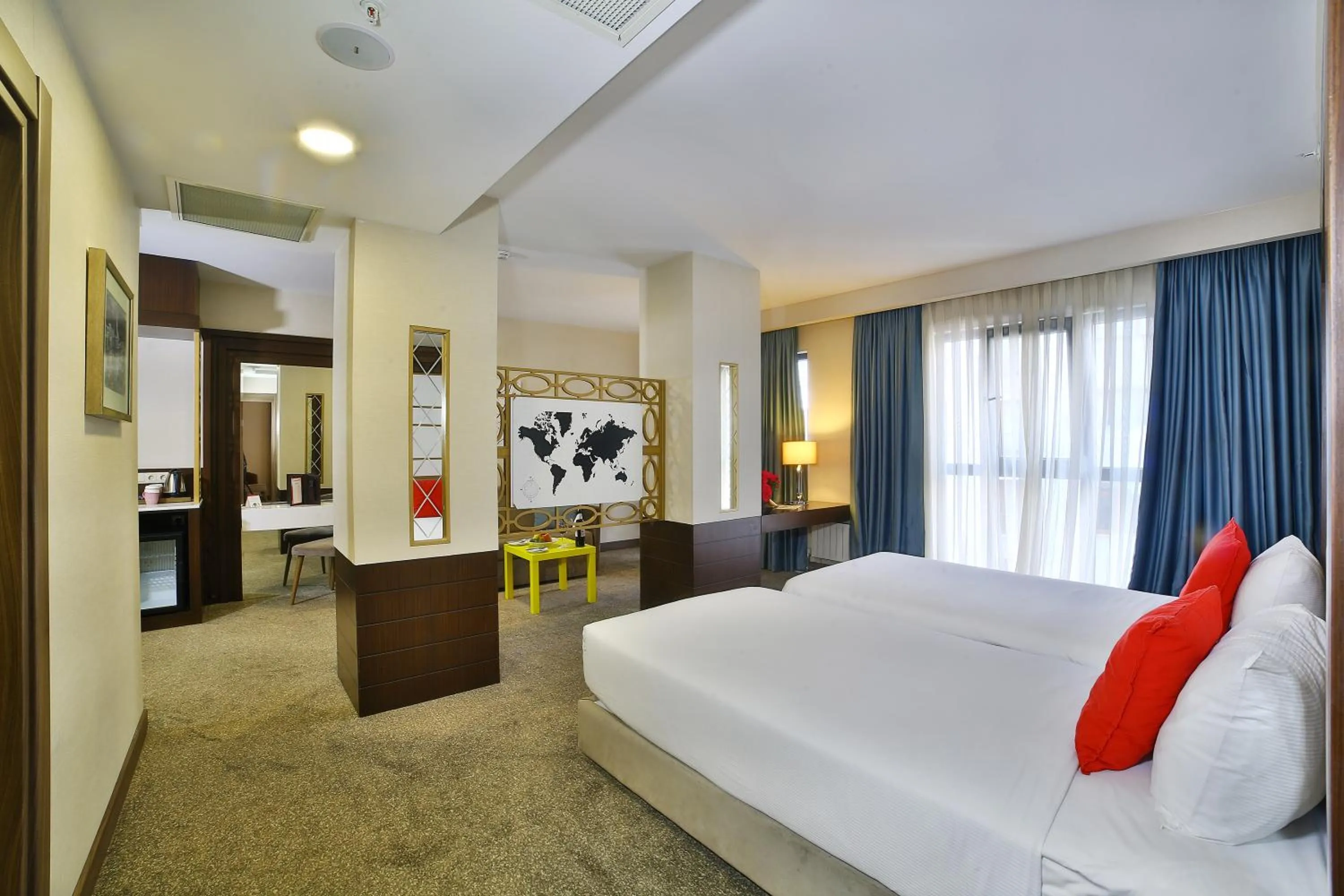 Bed in ibis Styles Istanbul Bomonti