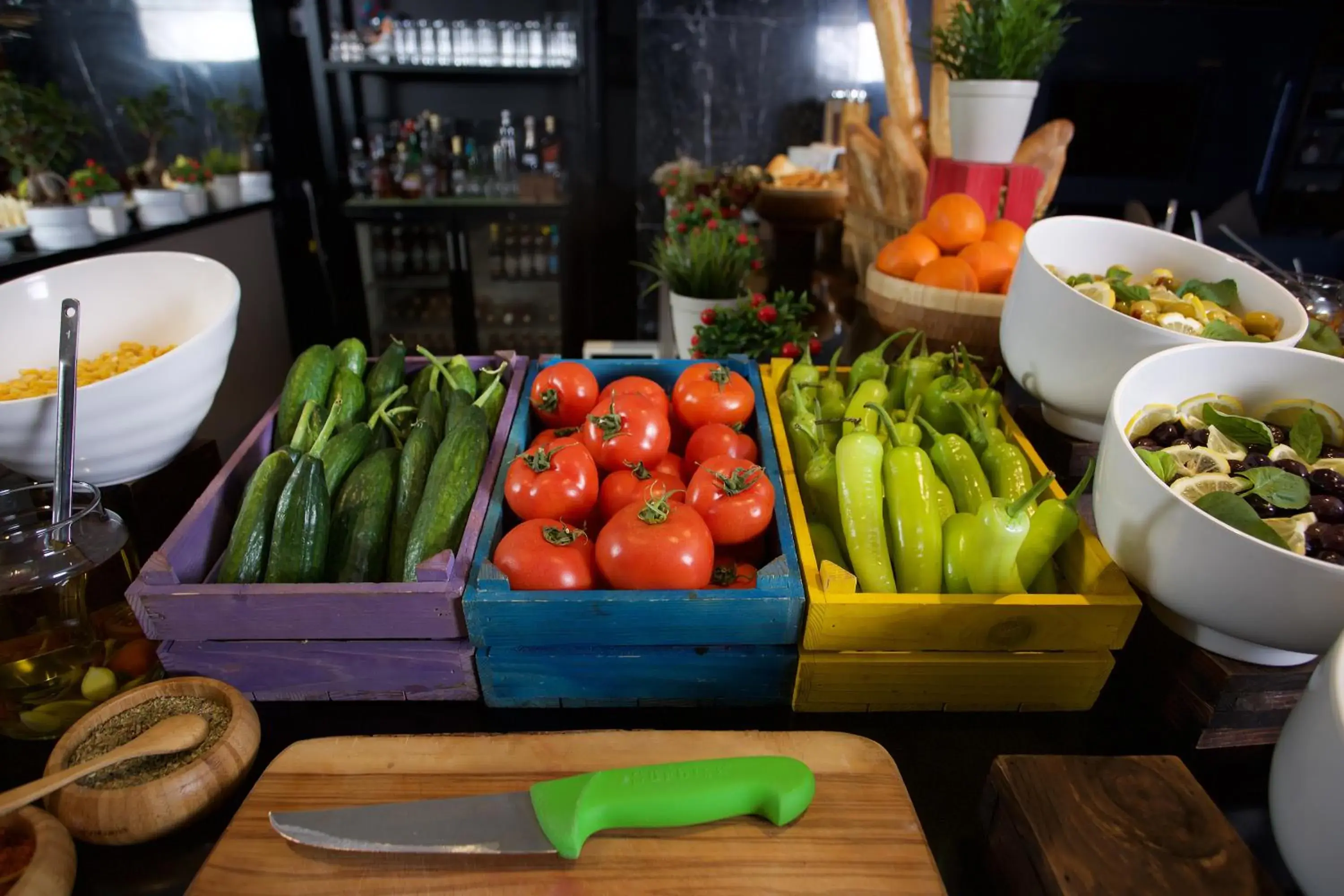 Buffet breakfast in ibis Styles Istanbul Bomonti Buffet breakfast in ibis Styles Istanbul Bomonti