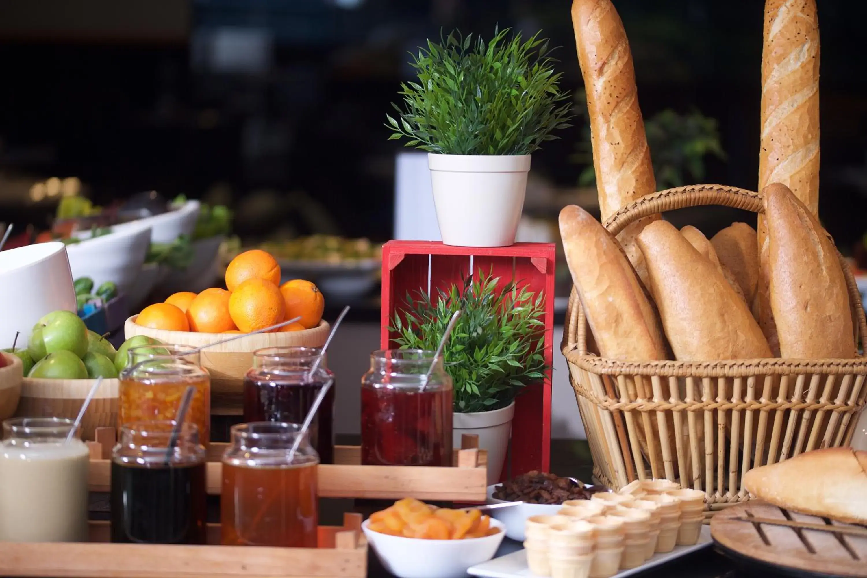 Buffet breakfast in ibis Styles Istanbul Bomonti Buffet breakfast in ibis Styles Istanbul Bomonti