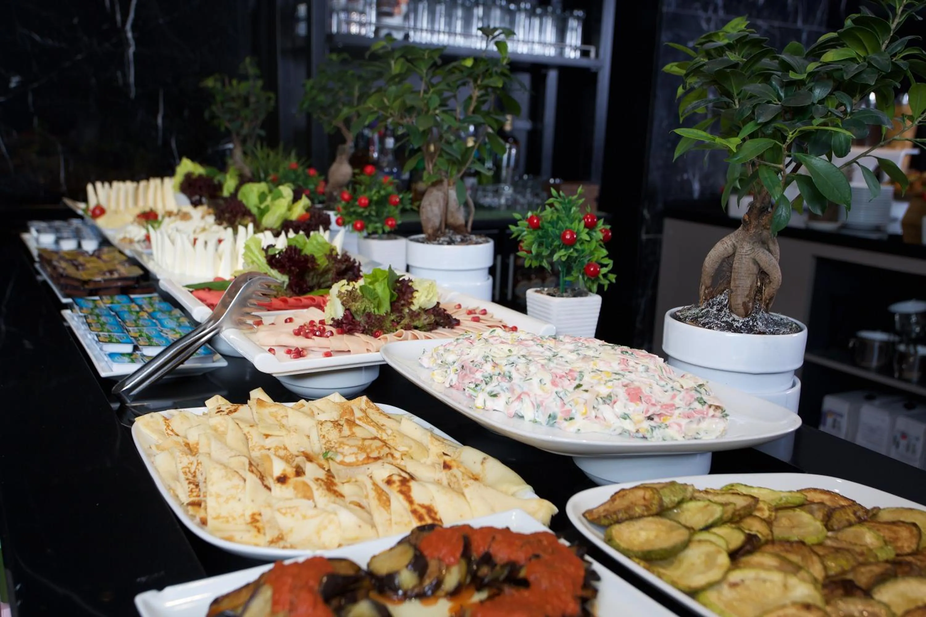 Buffet breakfast in ibis Styles Istanbul Bomonti