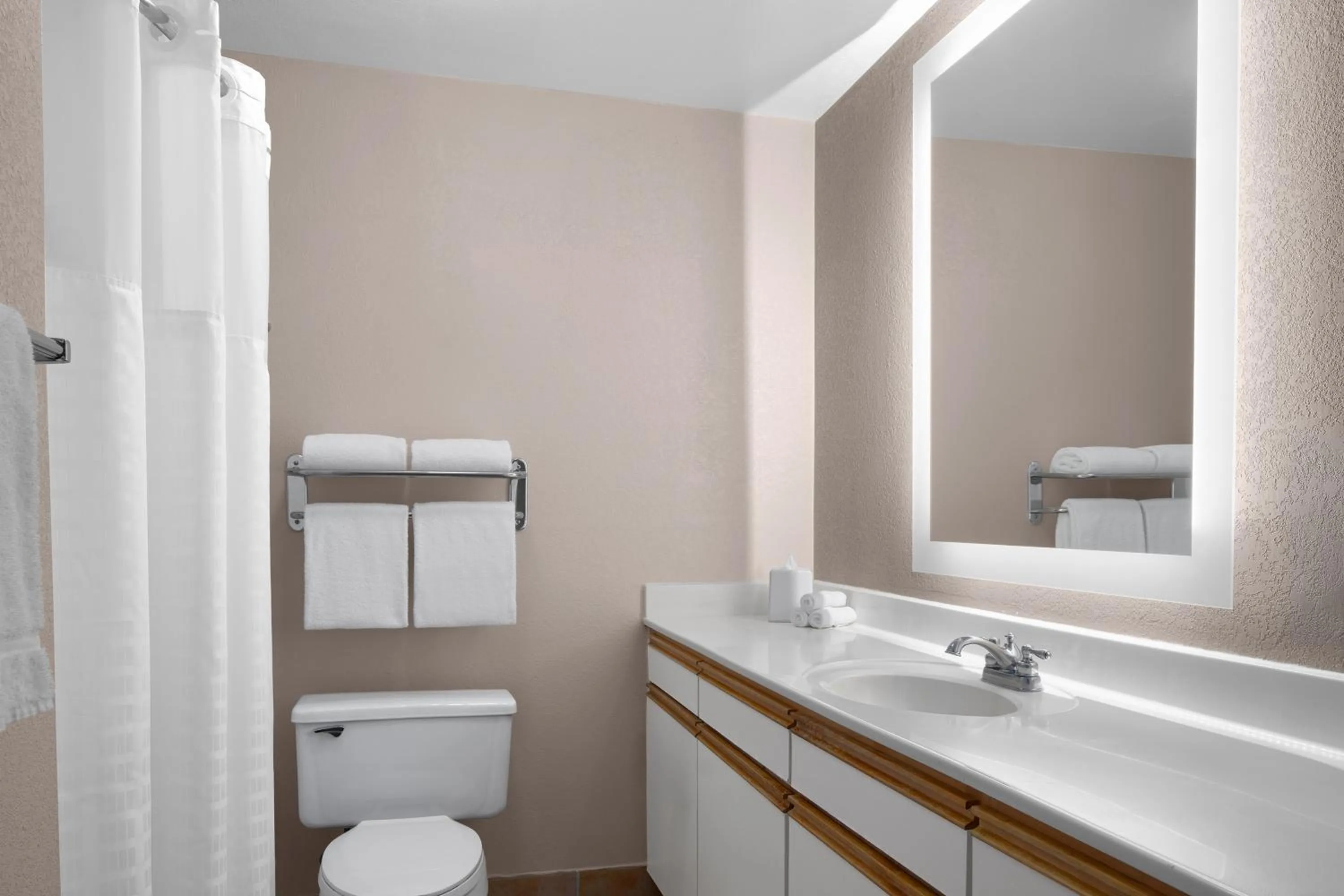 Bathroom in Larkspur Landing Extended Stay Suites Pleasanton