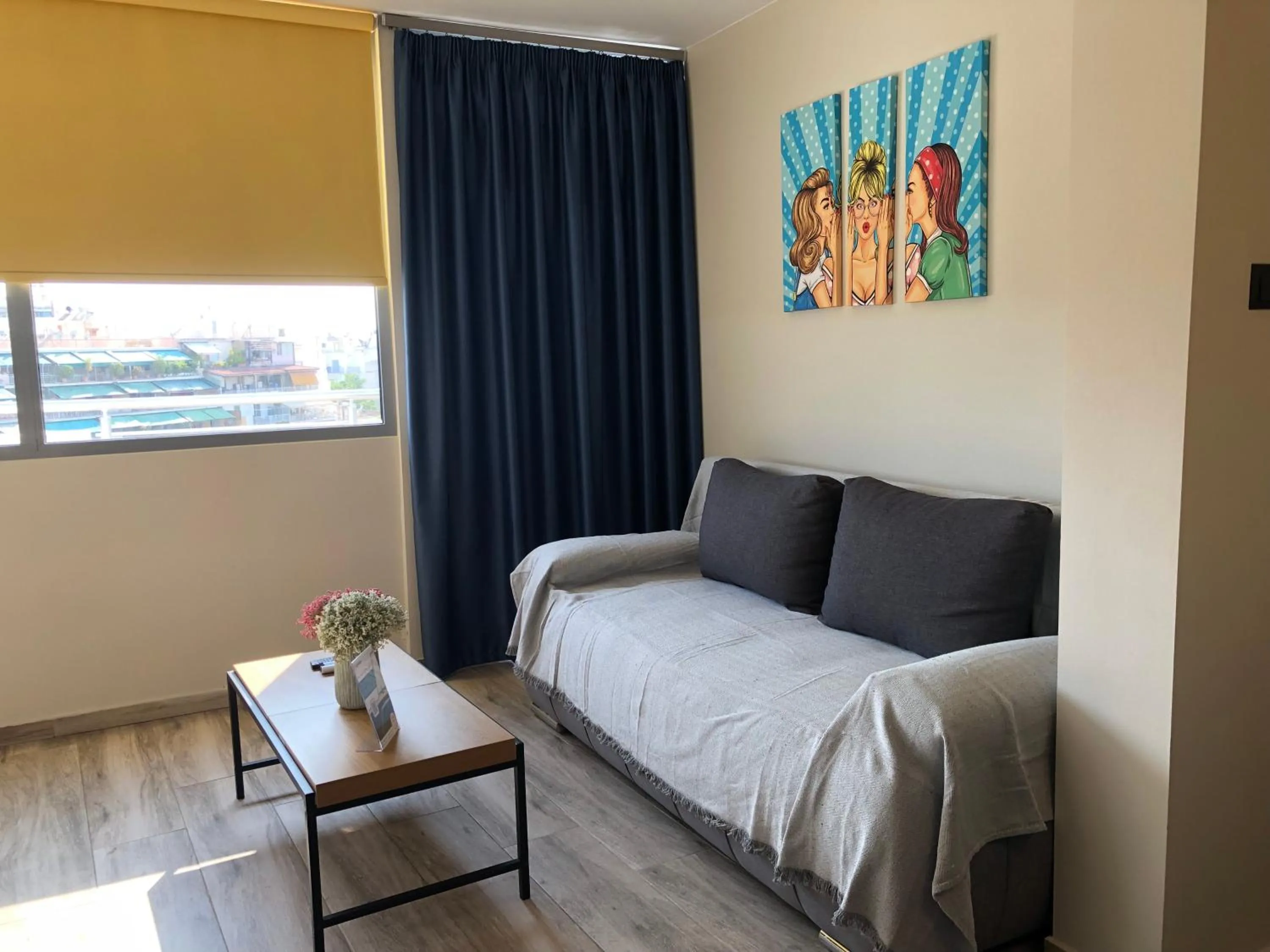 Living room, Bed in Connect Studios & Apartments