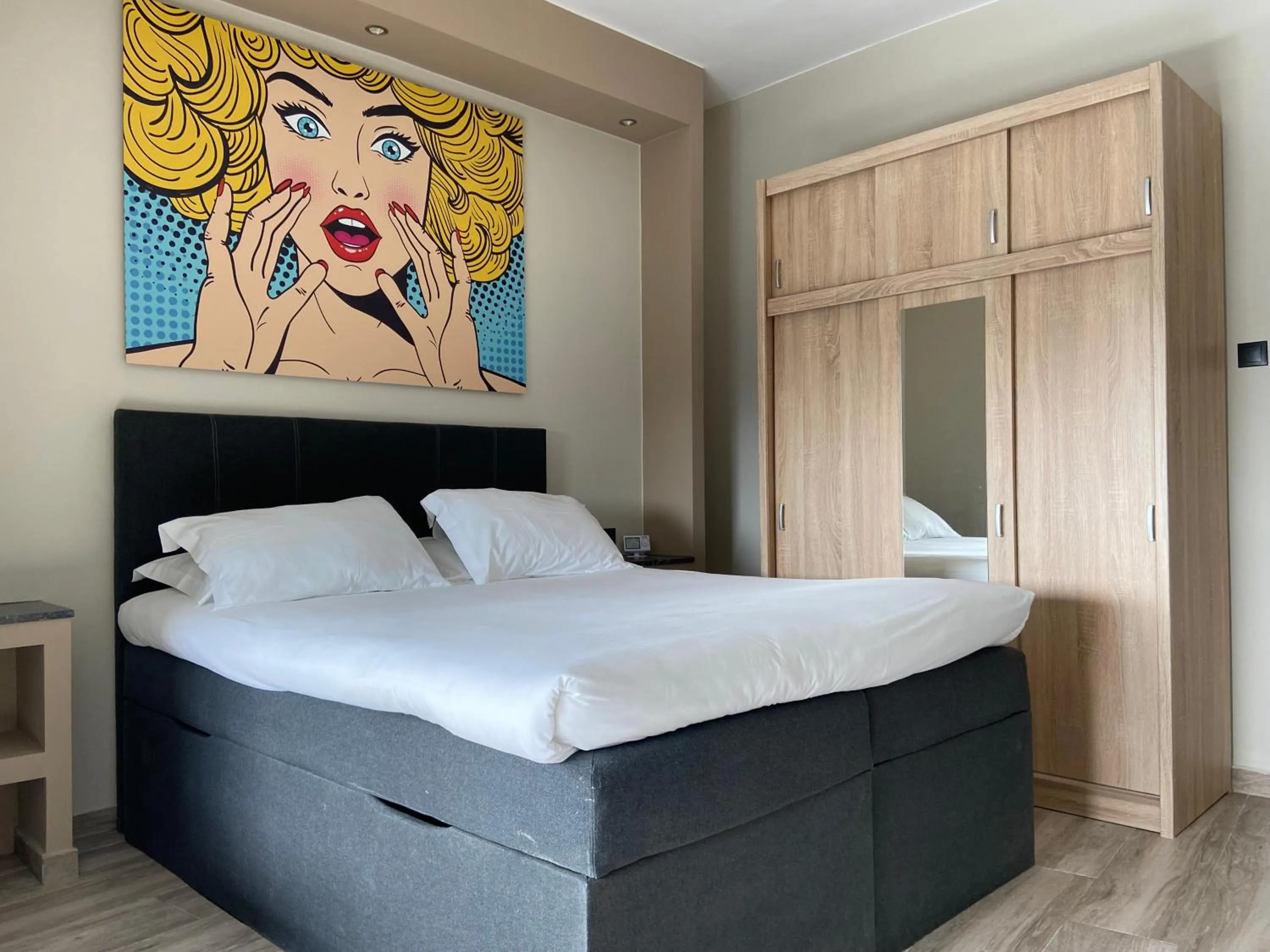 Bed in Connect Studios & Apartments