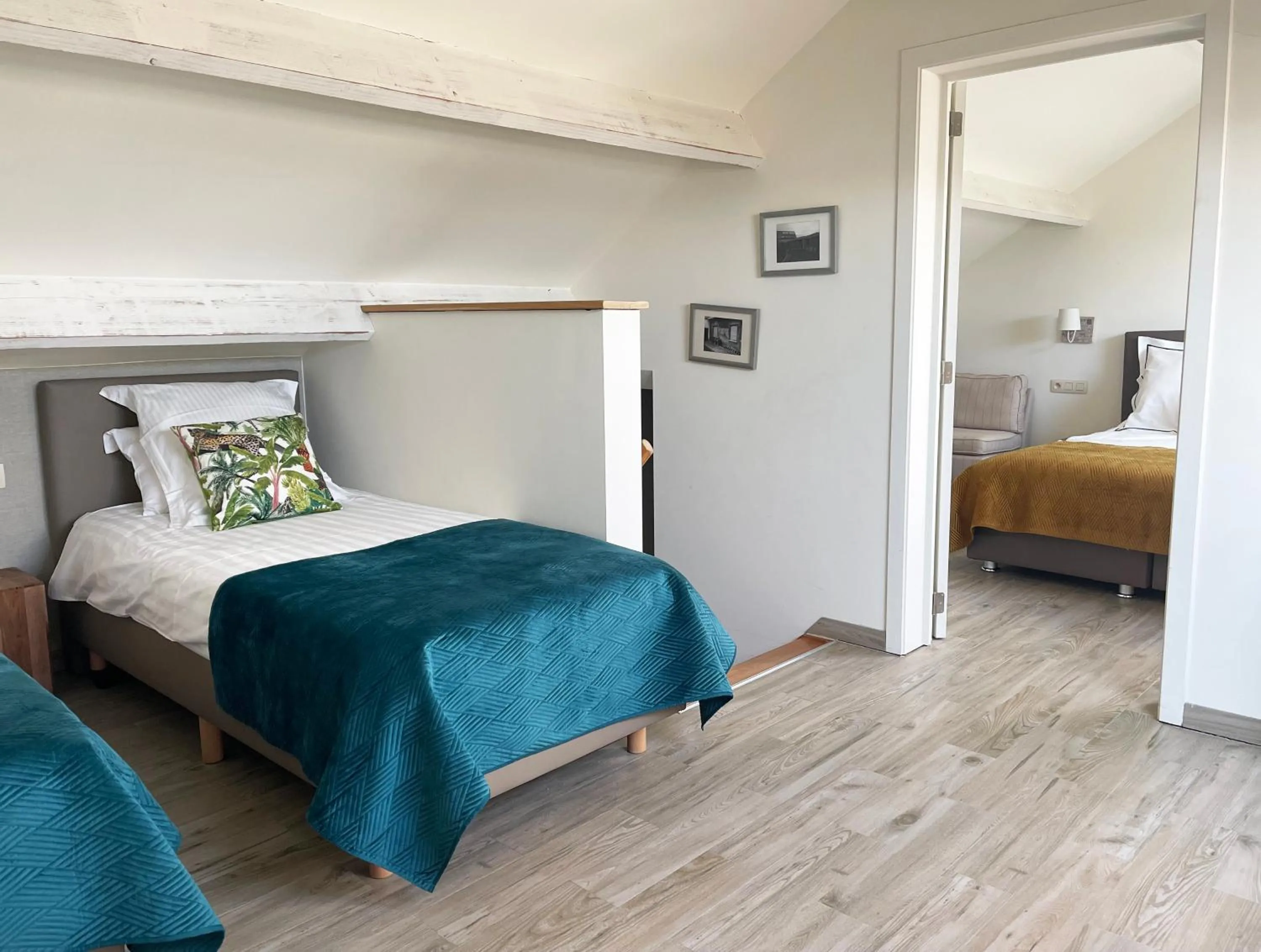 Bedroom, Bed in Hotel het Elsland