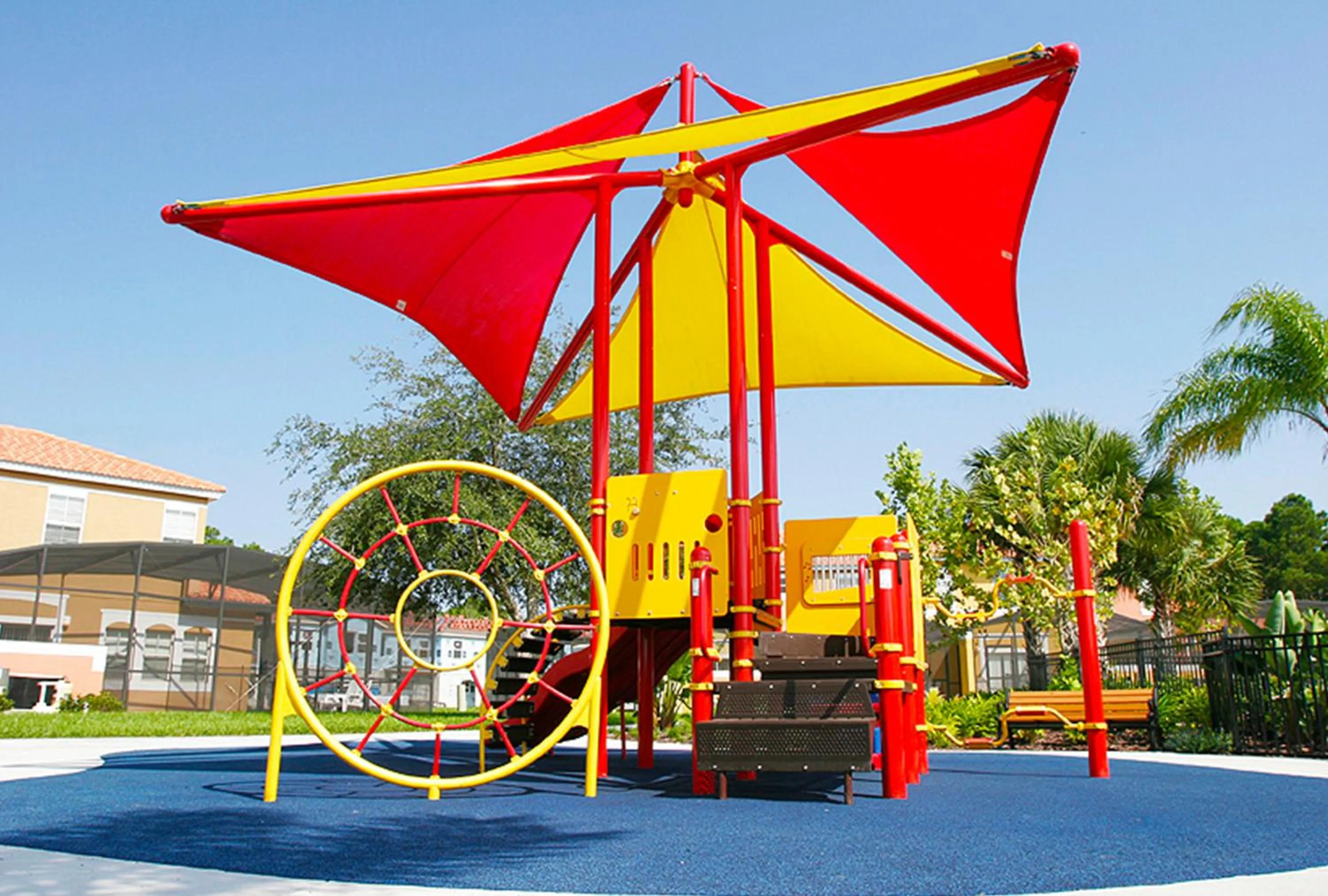 Children play ground in Encantada Resort Vacation Townhomes by IDILIQ