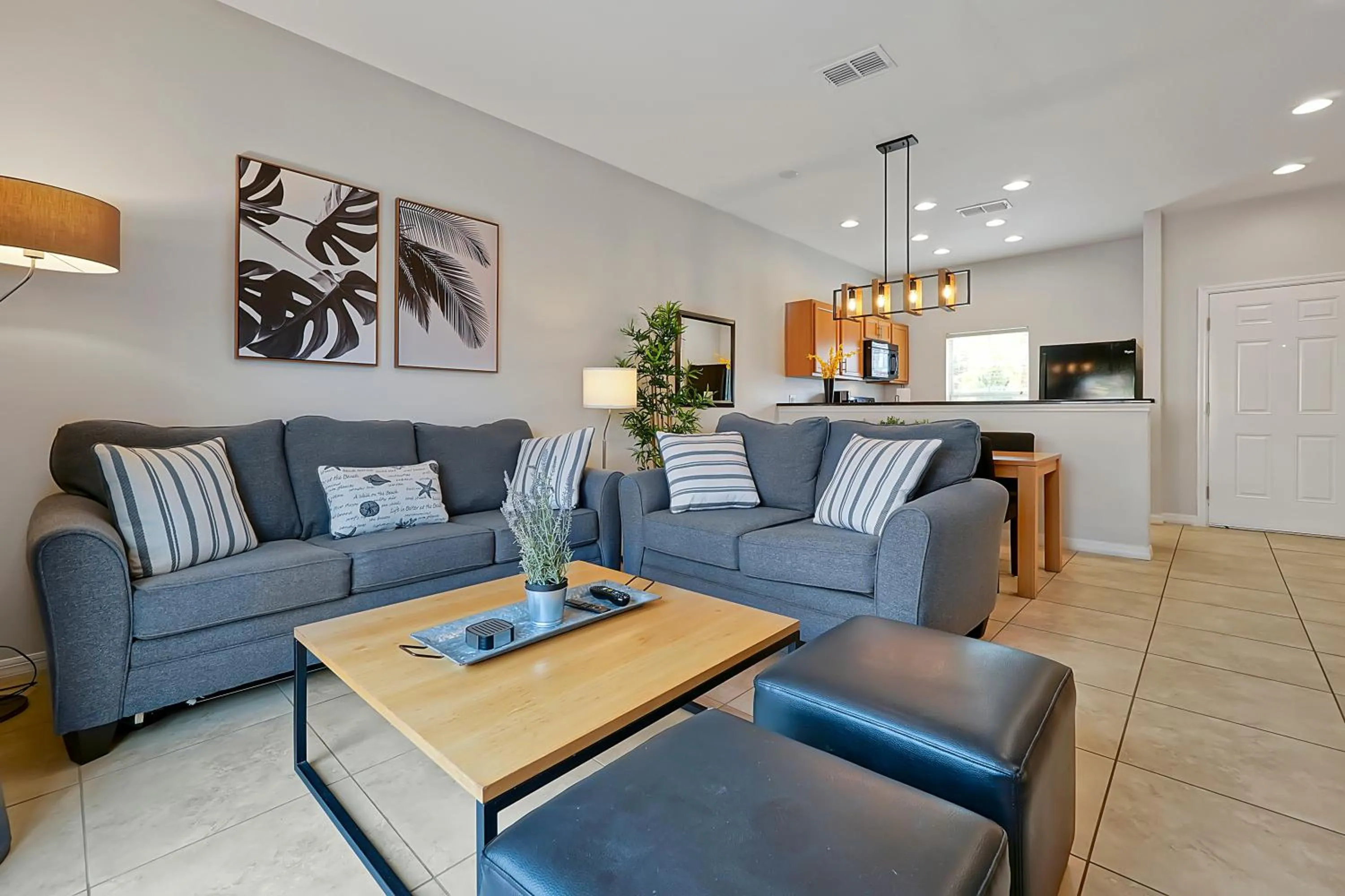 Living room in Encantada Resort Vacation Townhomes by IDILIQ