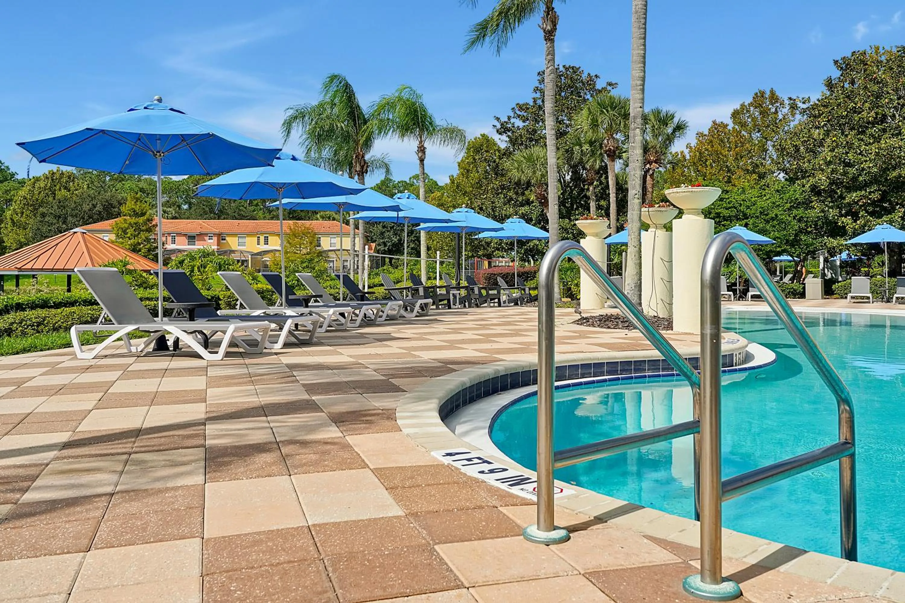 Swimming pool in Encantada Resort Vacation Townhomes by IDILIQ