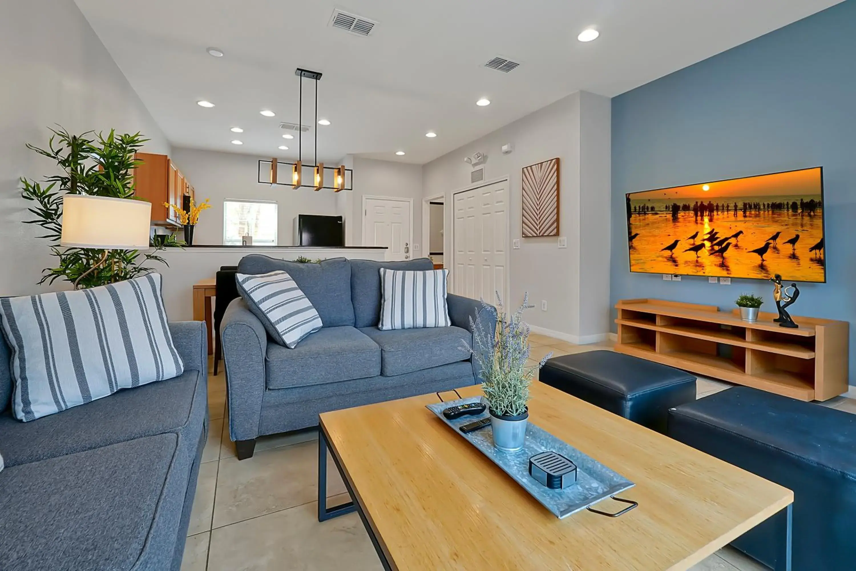 Living room in Encantada Resort Vacation Townhomes by IDILIQ Living room in Encantada Resort Vacation Townhomes by IDILIQ