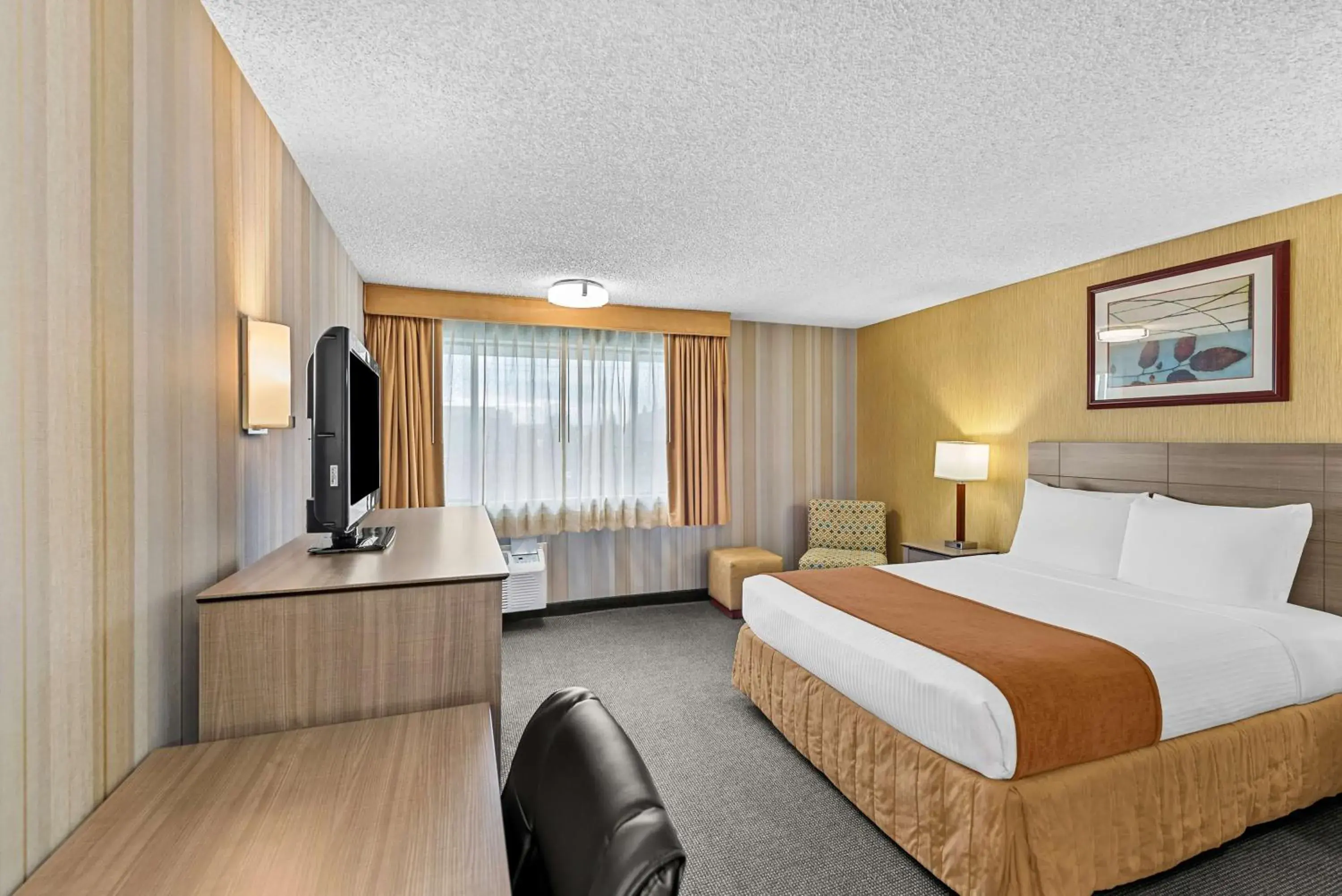 Queen Room with Roll-in Shower - Non-Smoking/Mobility Access in Best Western Cascadia Inn Queen Room with Roll-in Shower - Non-Smoking/Mobility Access in Best Western Cascadia Inn