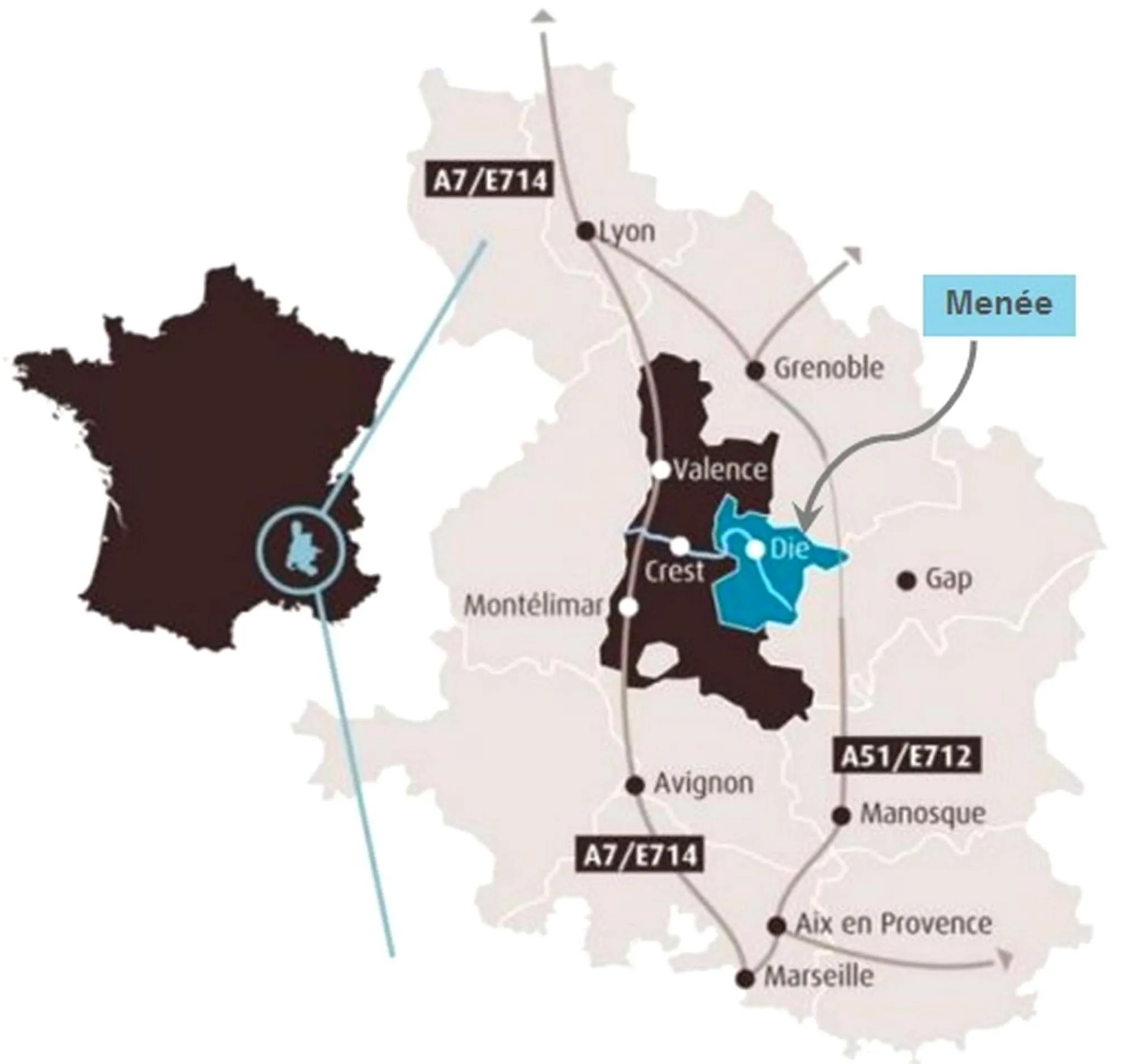 Location in Le Sareymond