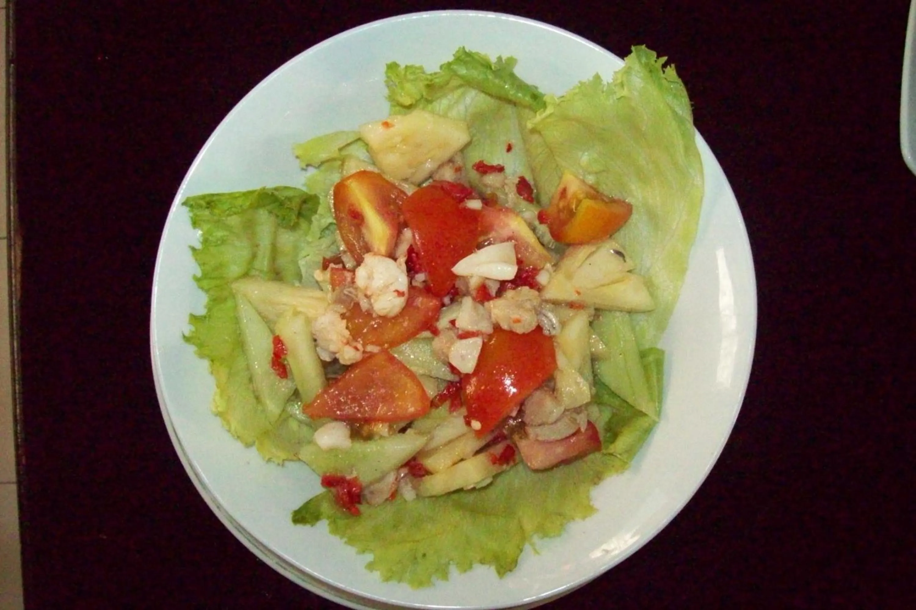 Food in Song Lambung Beach Huts